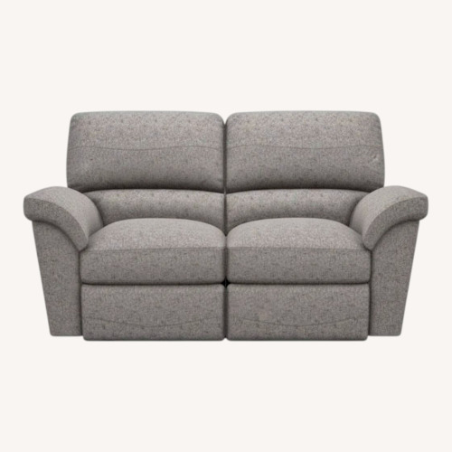 Used La-Z-Boy Reece Light Gray Loveseat for sale on AptDeco