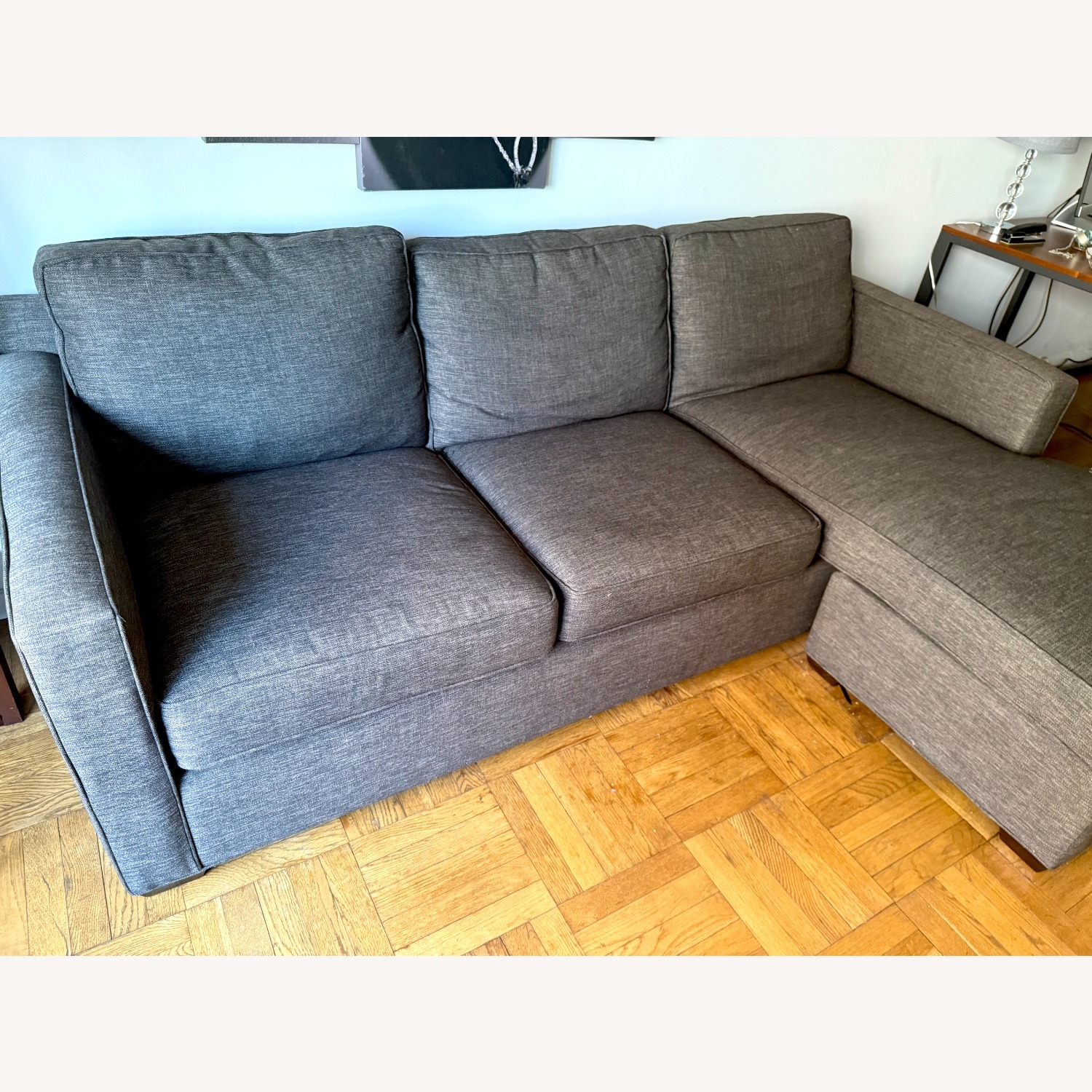 Barrett 91" Reversible Sectional W Storage Chaise - image-3