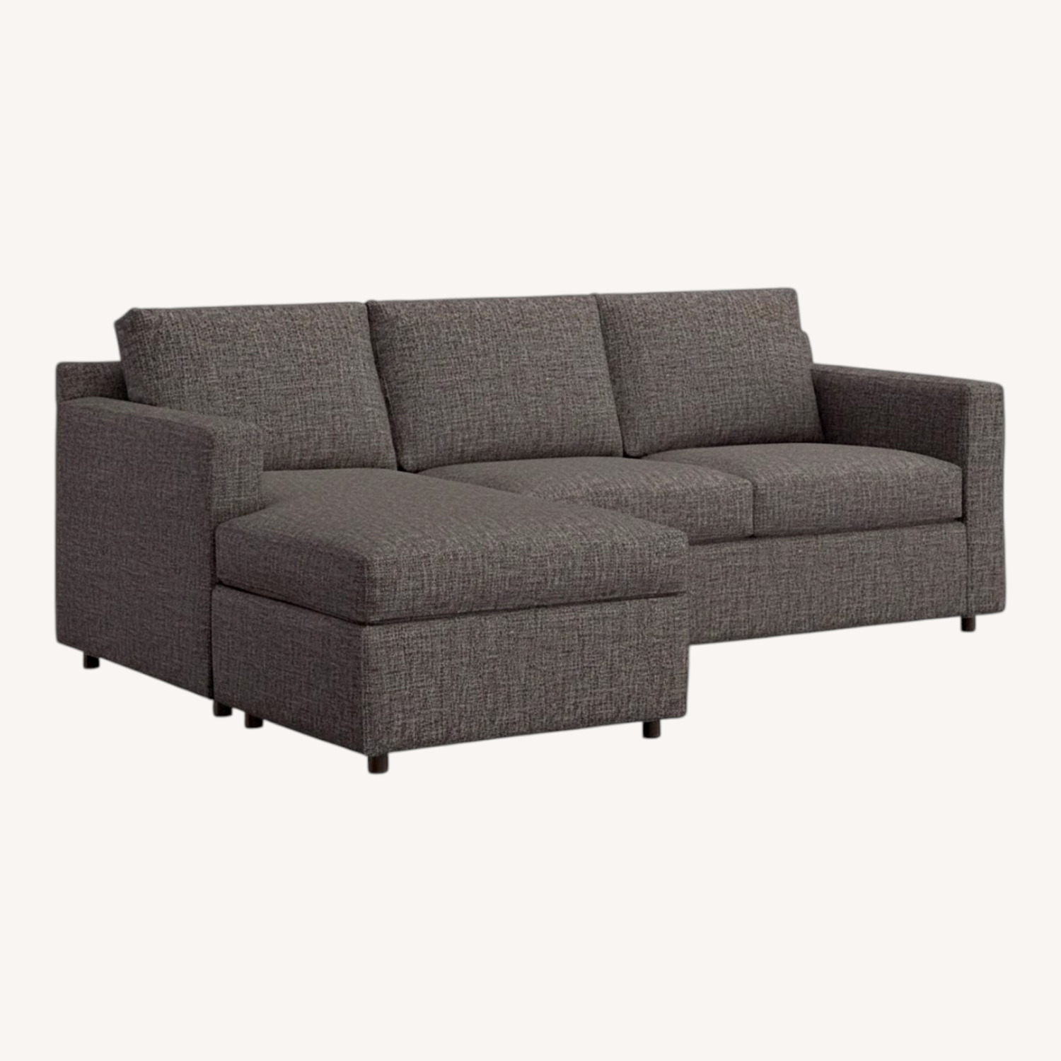 Barrett 91" Reversible Sectional W Storage Chaise - image-0