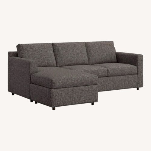 Used Barrett 91" Reversible Sectional W Storage Chaise for sale on AptDeco