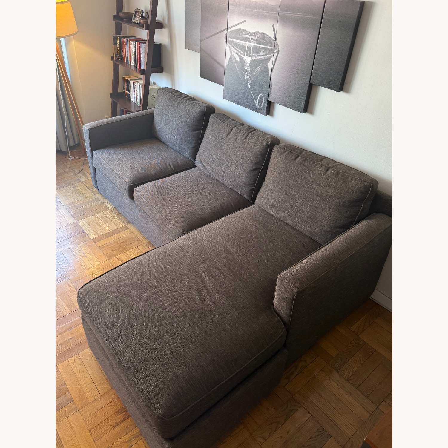 Barrett 91" Reversible Sectional W Storage Chaise - image-2
