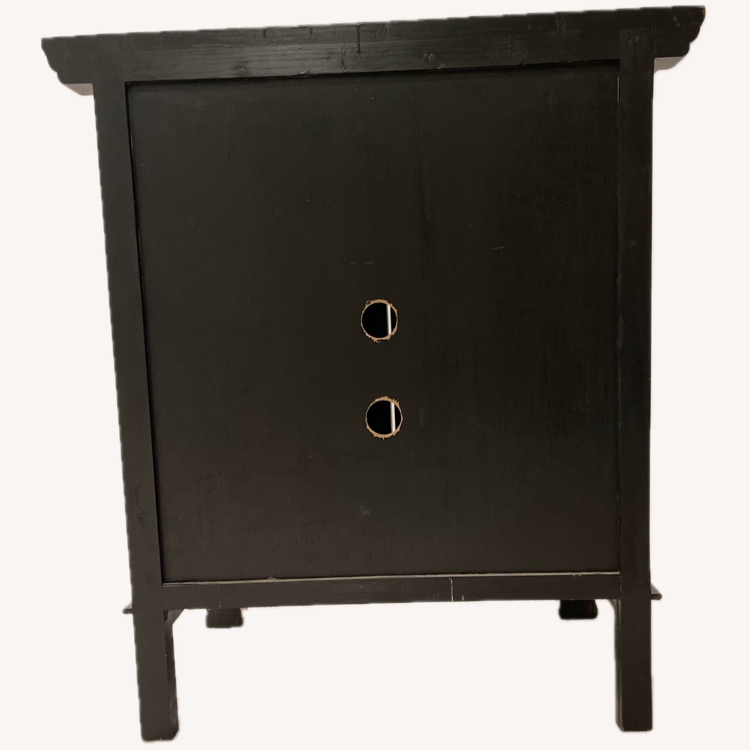 Gump's Chinese Red Wood Armoire - image-7