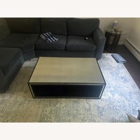 Restoration Hardware 48" Mirrored Coffee Table