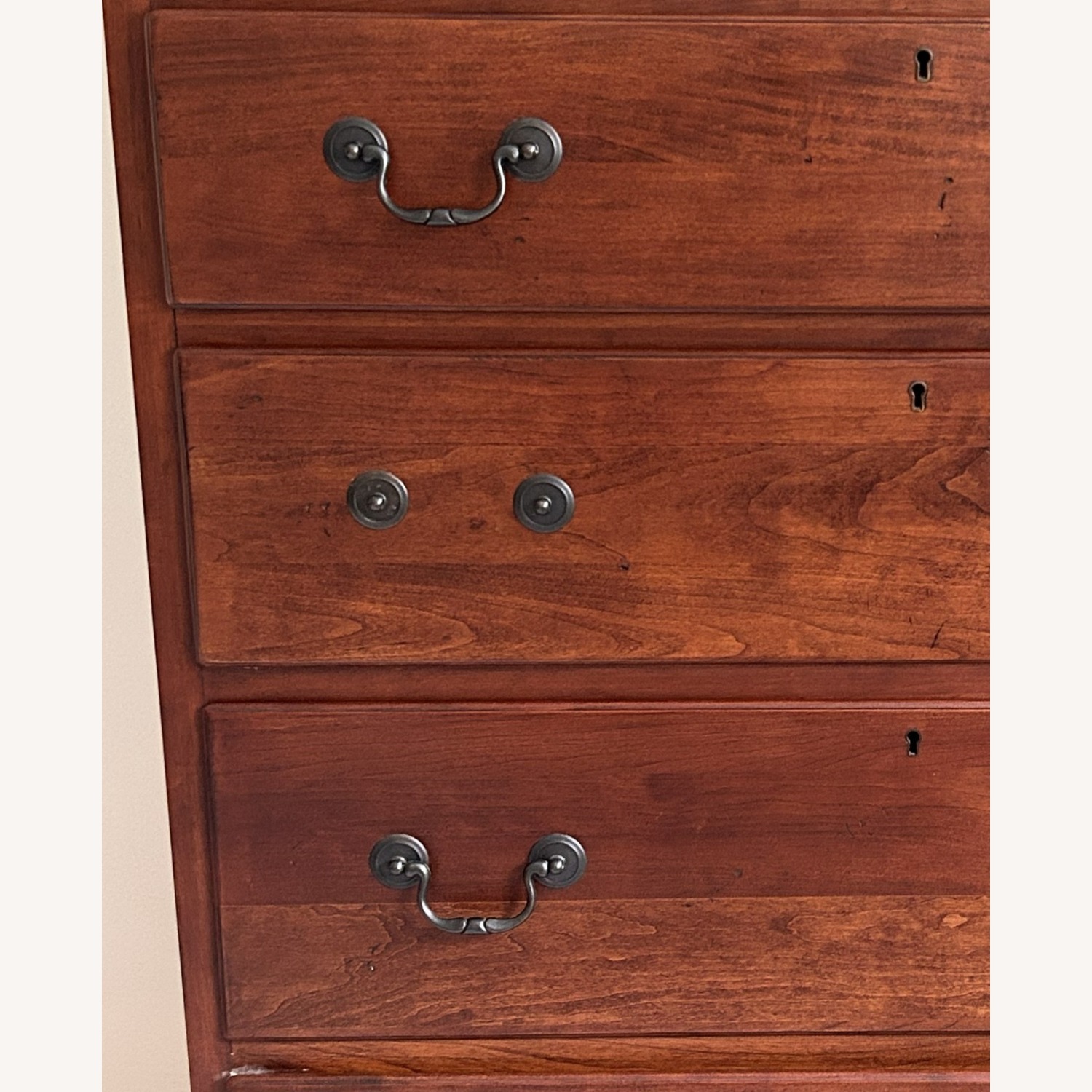 Vintage/Antique Finds Dark Brown Wood Dresser - image-3