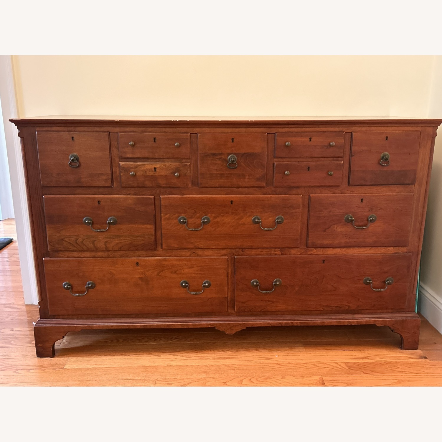 Vintage/Antique Finds Dark Brown Wood Dresser - image-3
