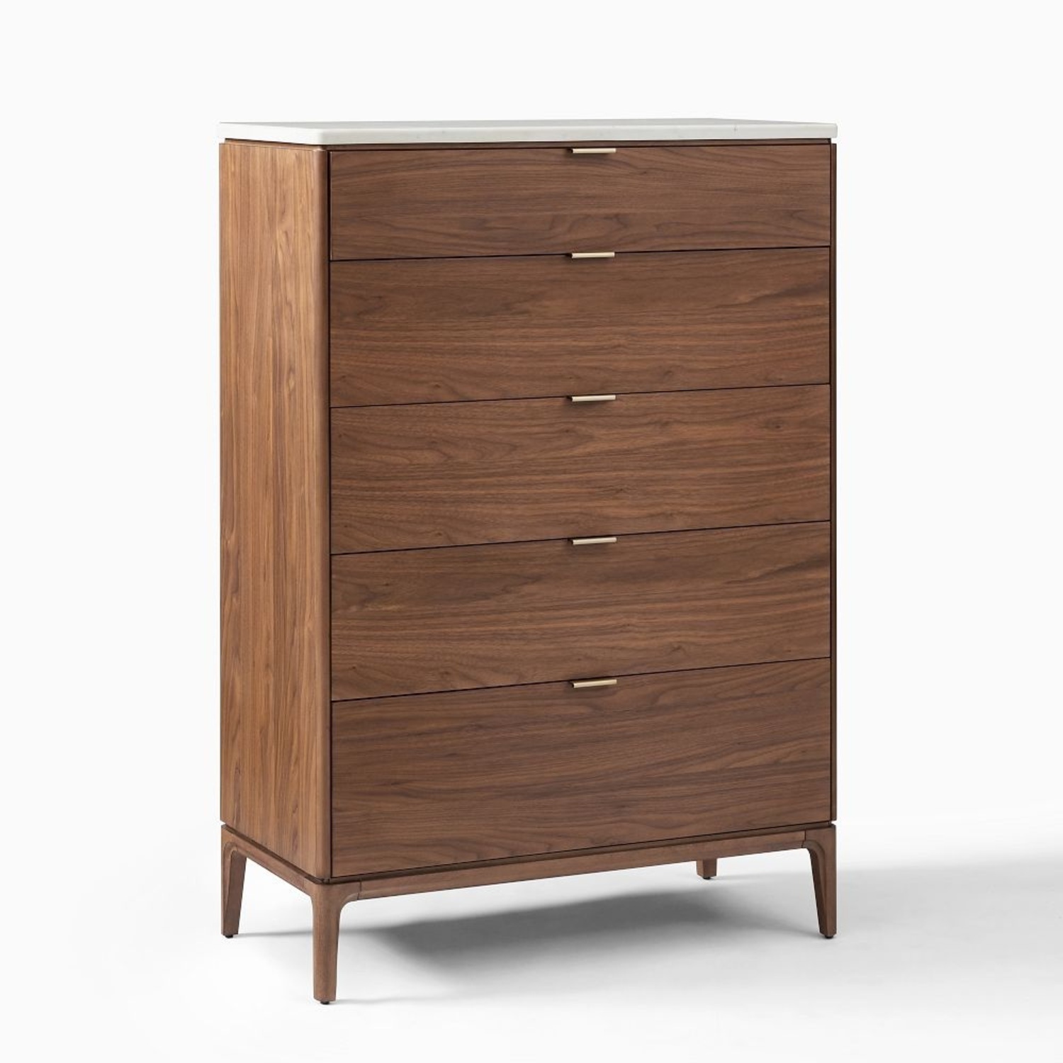 West Elm Parker Marble Top Dresser - image-4