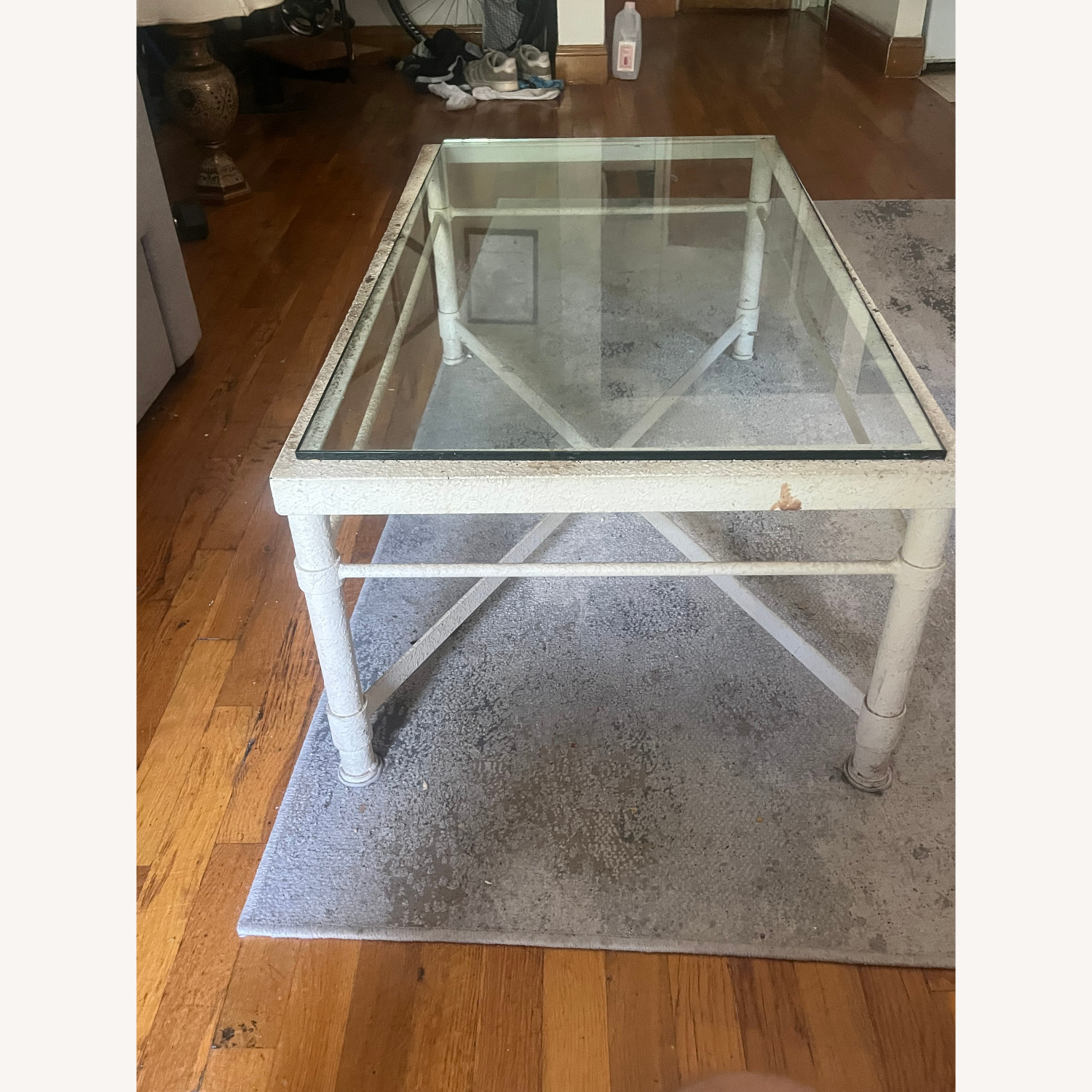 Natural Glass Coffee Table - image-3