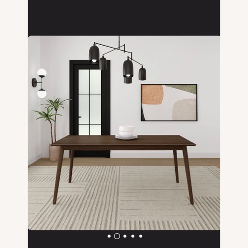 Used Leaford Solid Wood Dining Table for sale on AptDeco