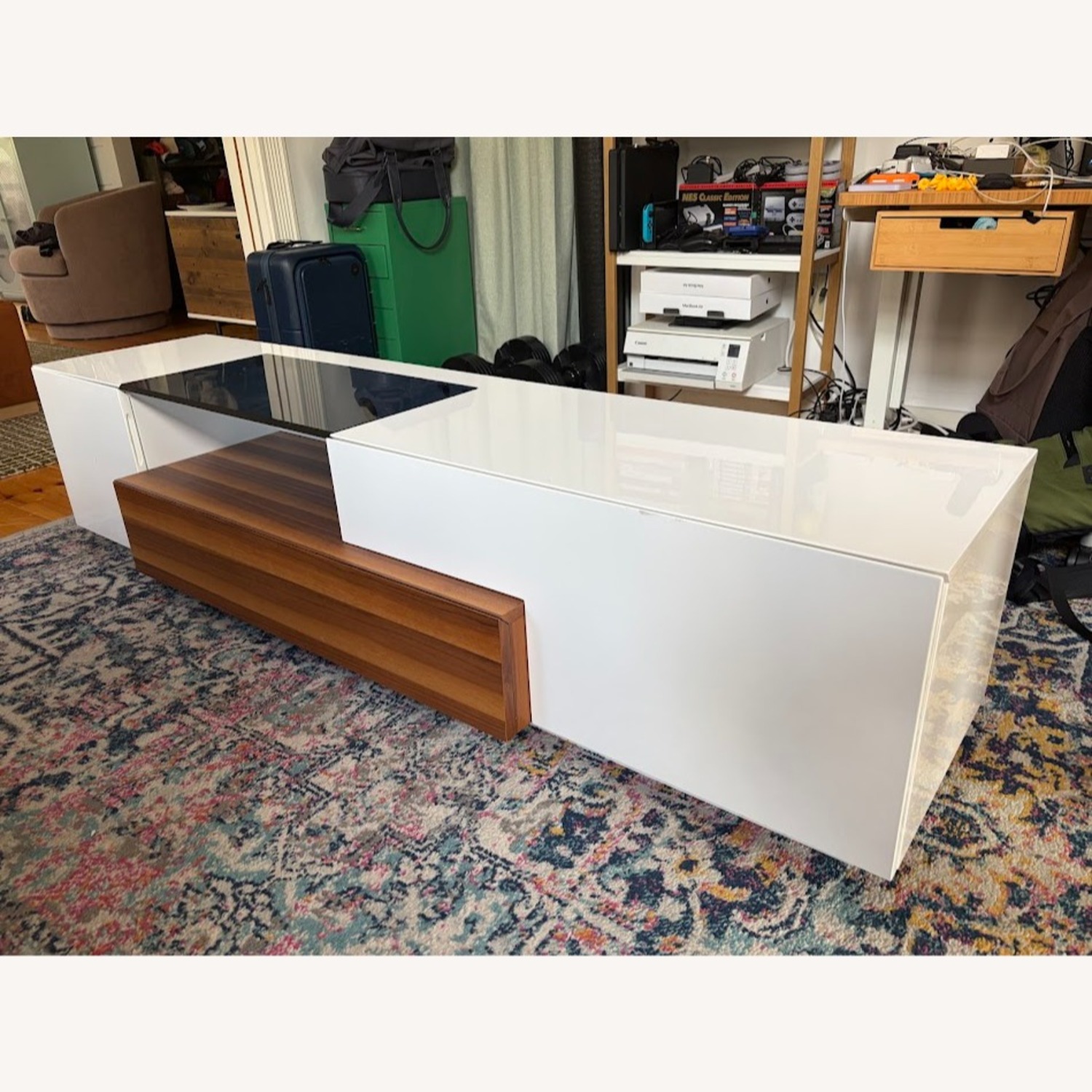 Wayfair Verneuil White Media Storage - image-2