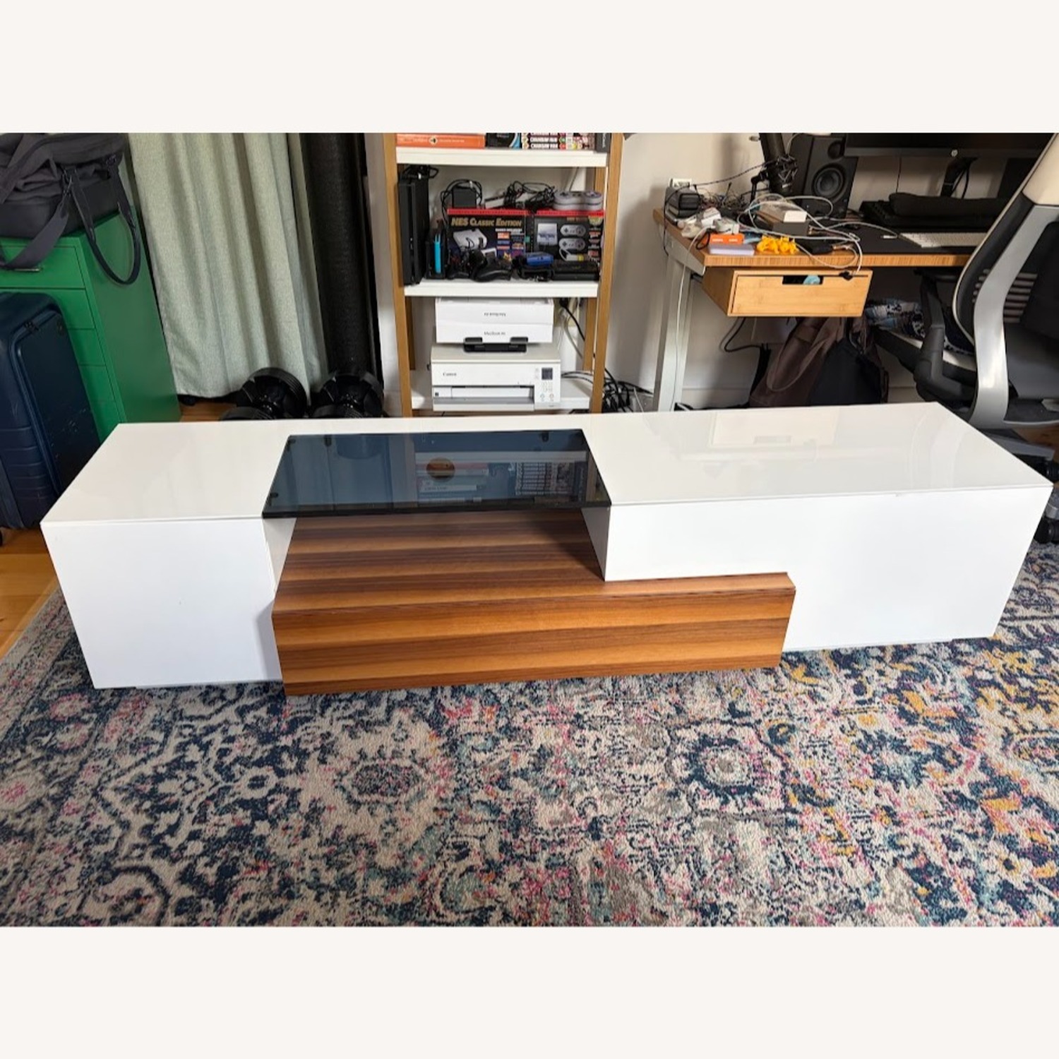 Wayfair Verneuil White Media Storage - image-1