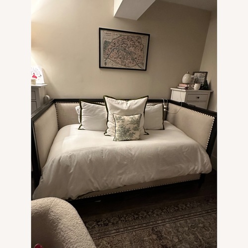 Used Restoration Hardware Heather Gray Daybed for sale on AptDeco