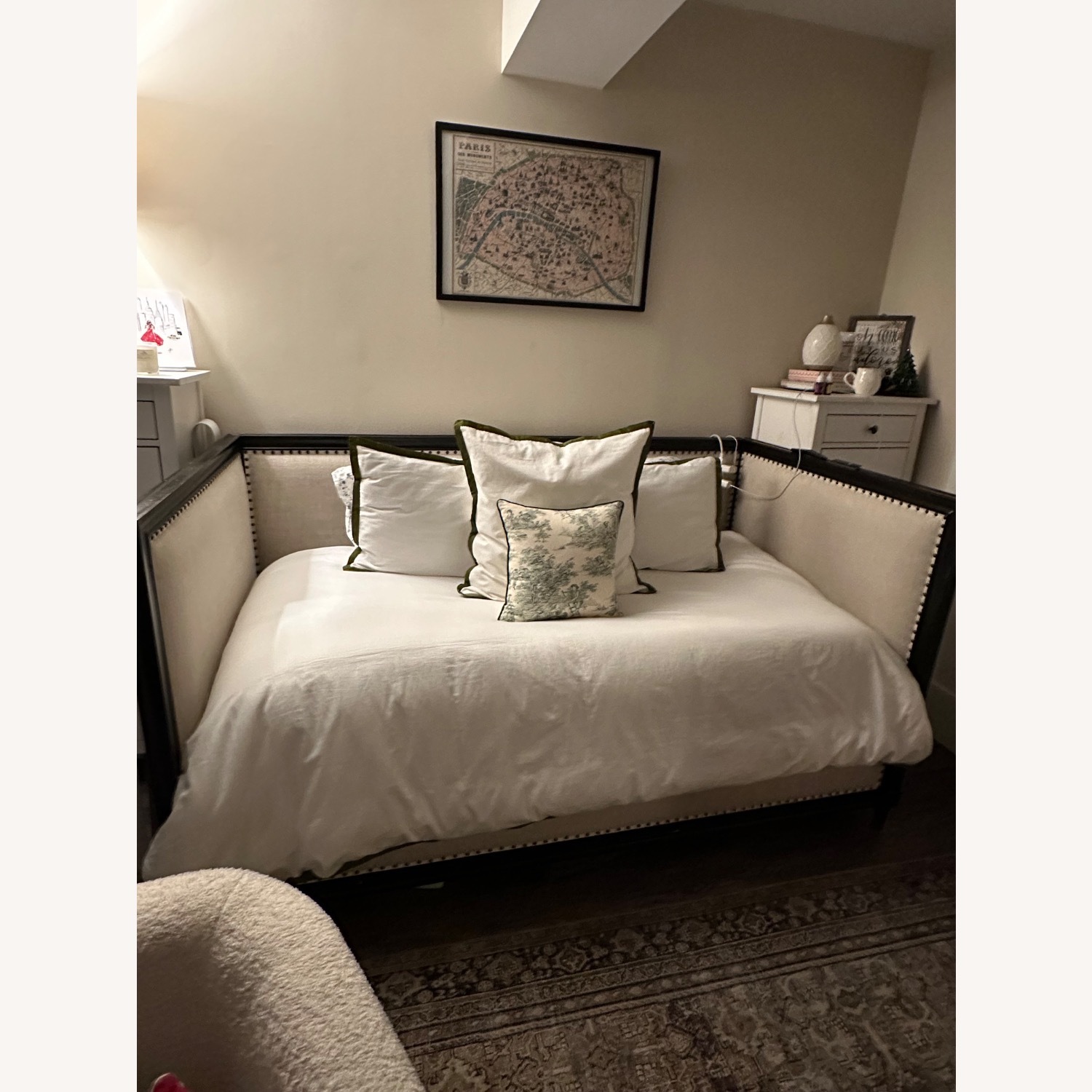 Restoration Hardware Heather Gray Daybed - image-5