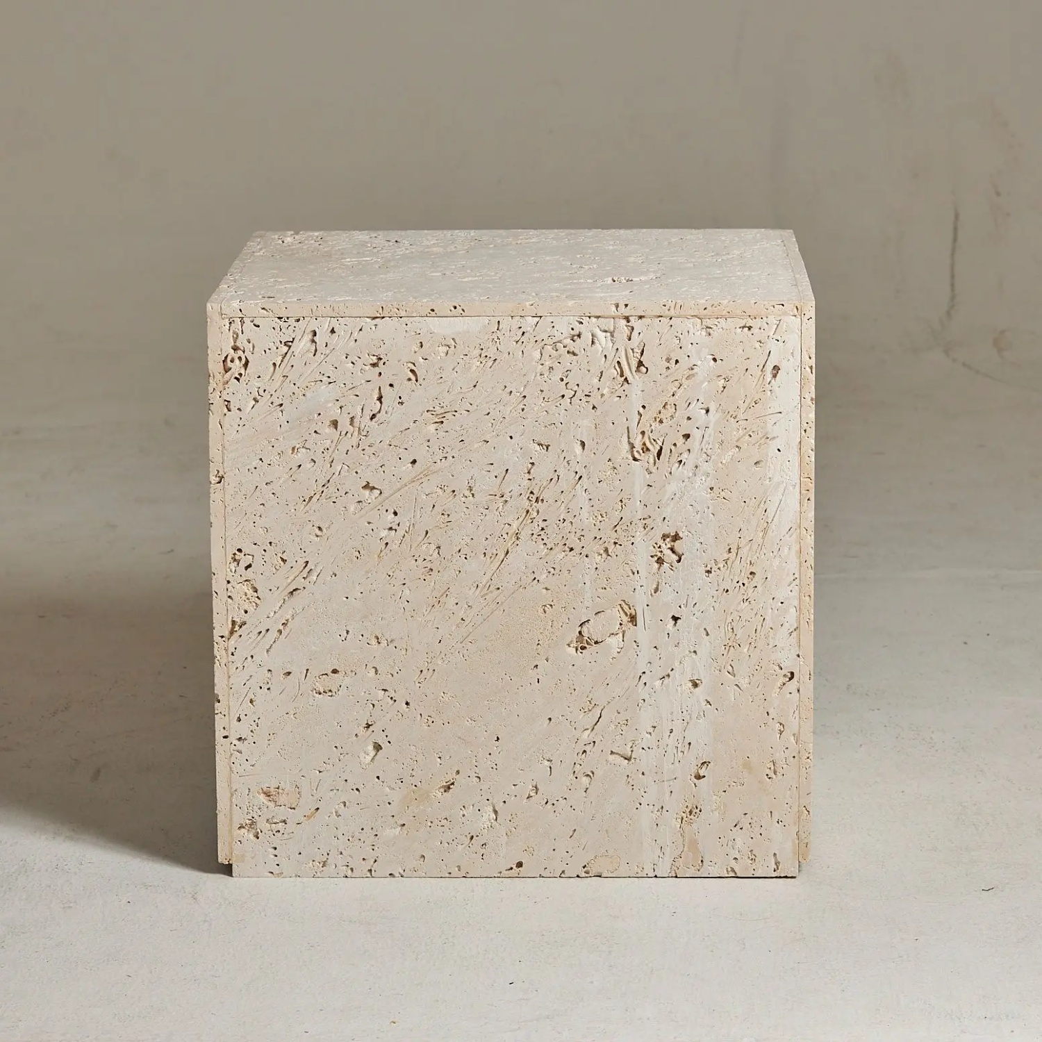 Artium Deus Travertine Coffee Table - image-6