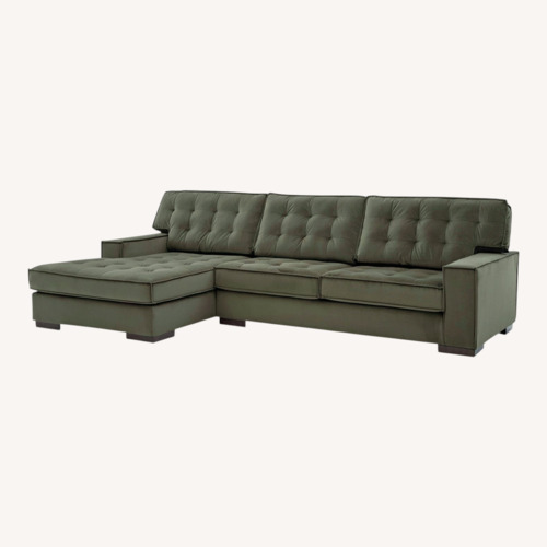 Used Chalcombe 2-Piece Sectional with Chaise - Charcoal for sale on AptDeco