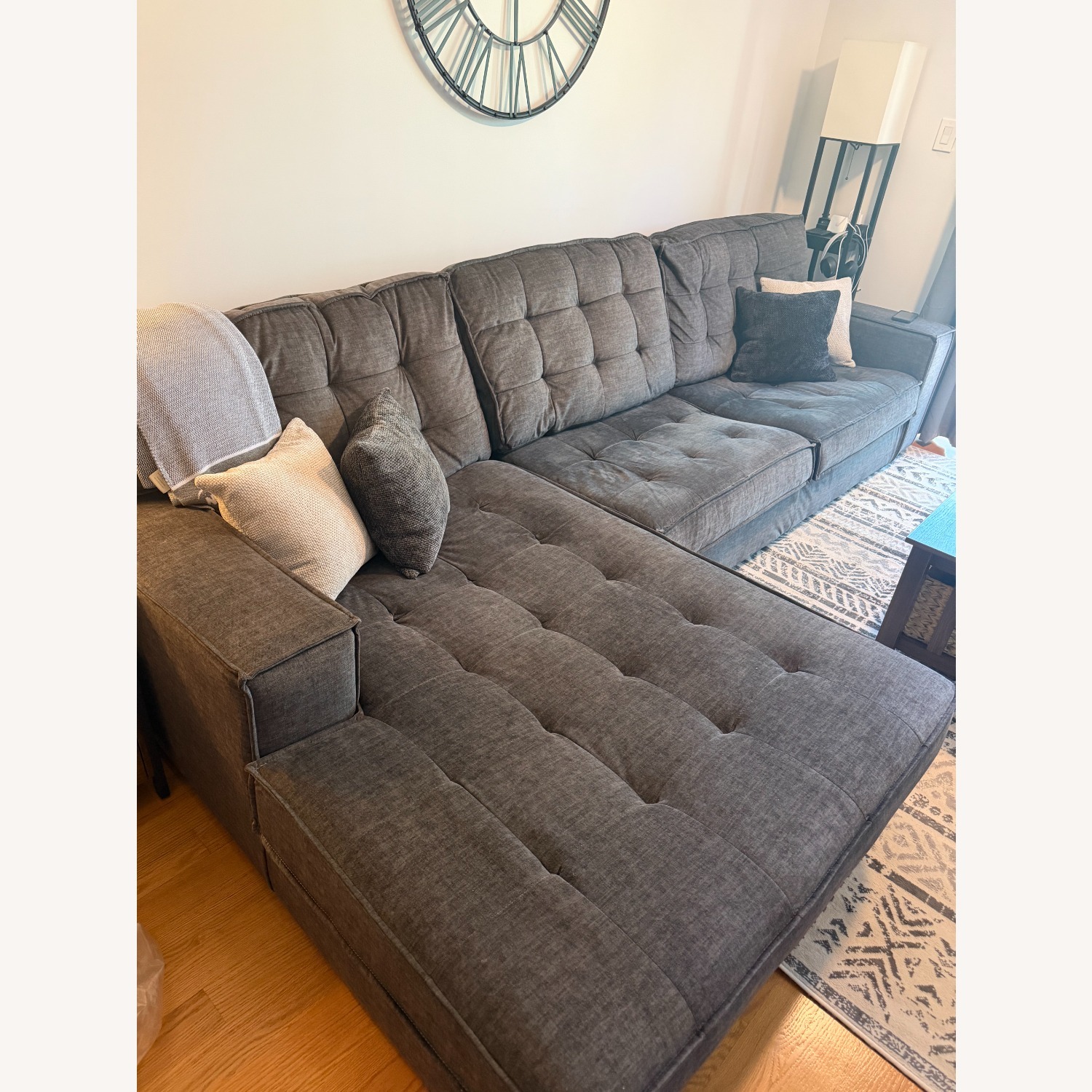 Chalcombe 2-Piece Sectional with Chaise - Charcoal - image-3