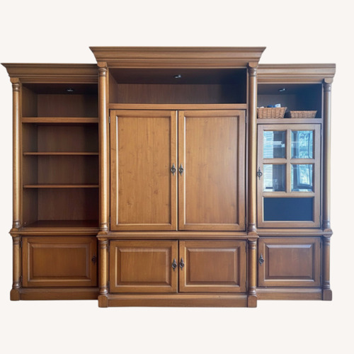 Used Hooker Furniture Corporation Dark Brown Wall Unit for sale on AptDeco