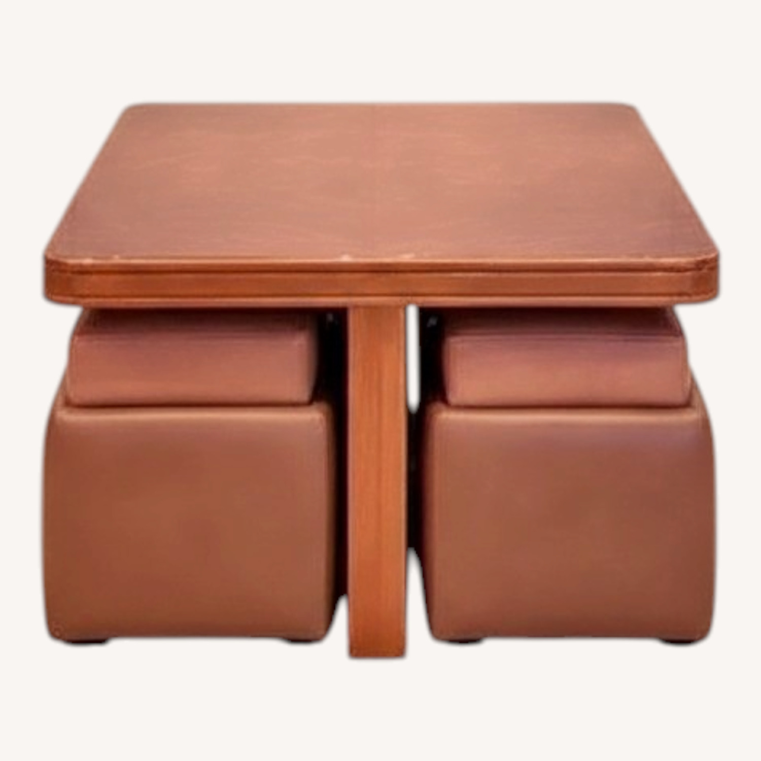 Luxury High-Gloss Burl Wood Yacht Coffee Table - image-0