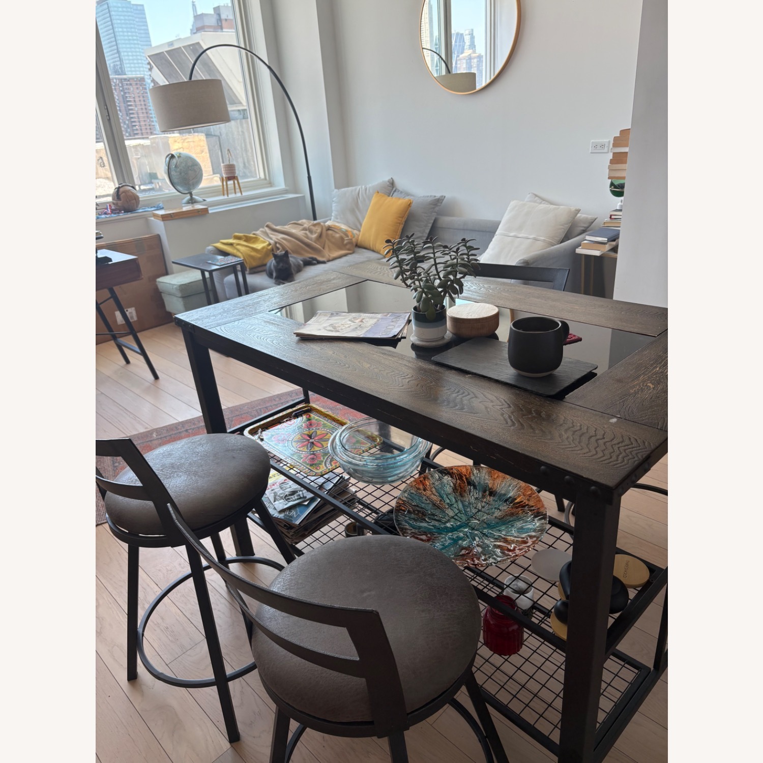 Island Table With 4 Chairs - image-3