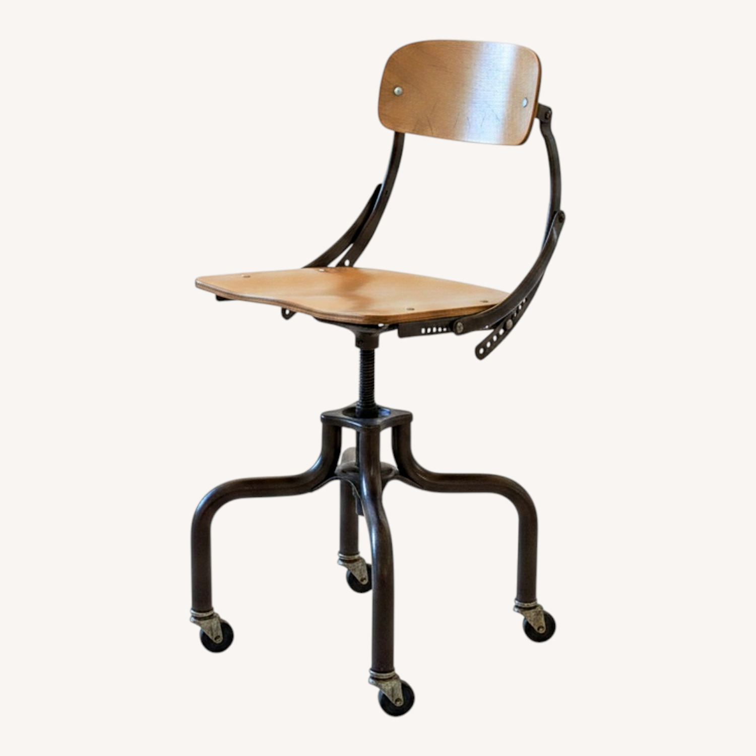 Vintage/Antique DO/MORE Swivel Office Chair - image-0
