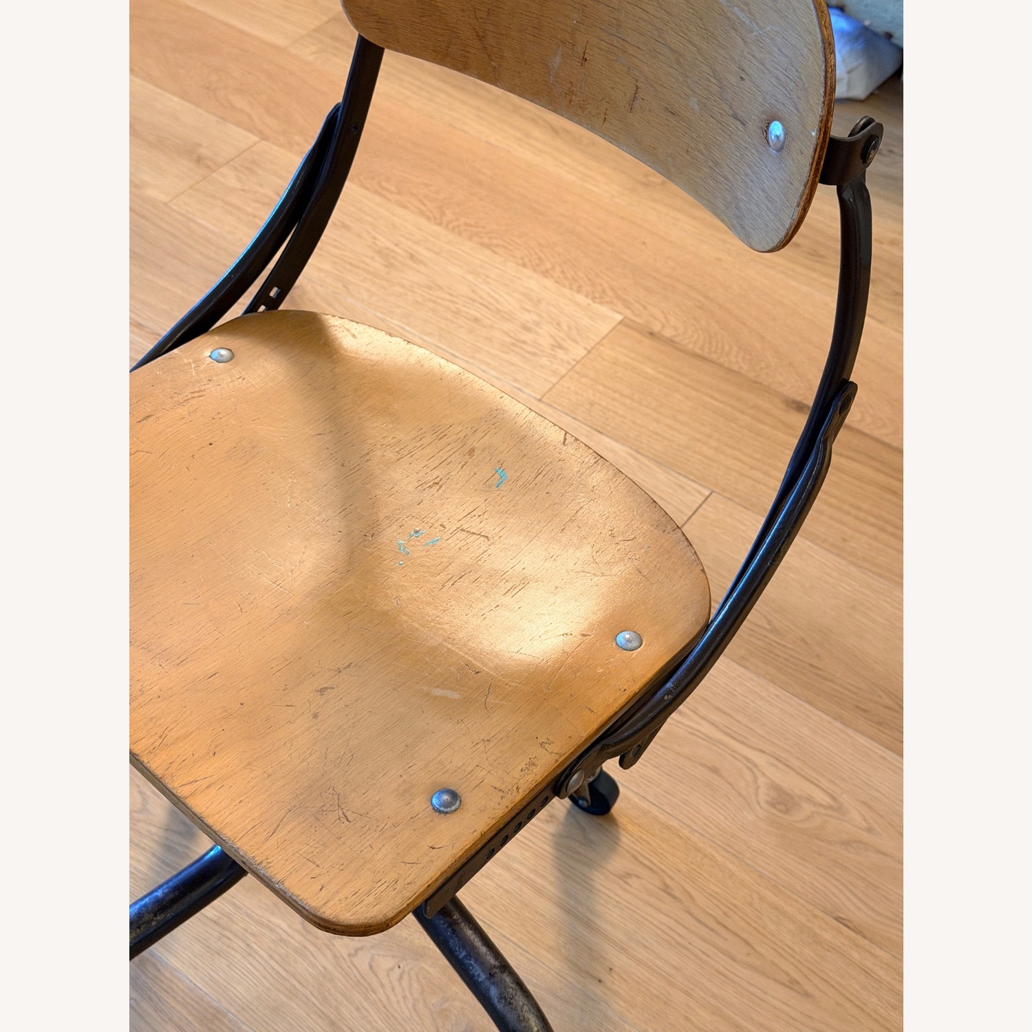 Vintage/Antique DO/MORE Swivel Office Chair - image-3