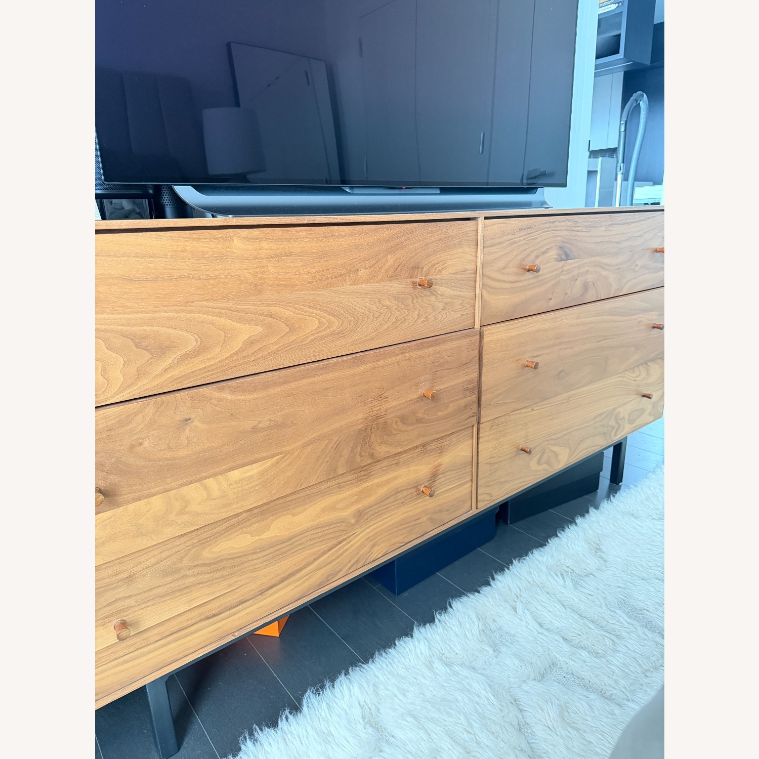Room & Board Hudson Six-Drawer Dresser with Steel Base - image-6