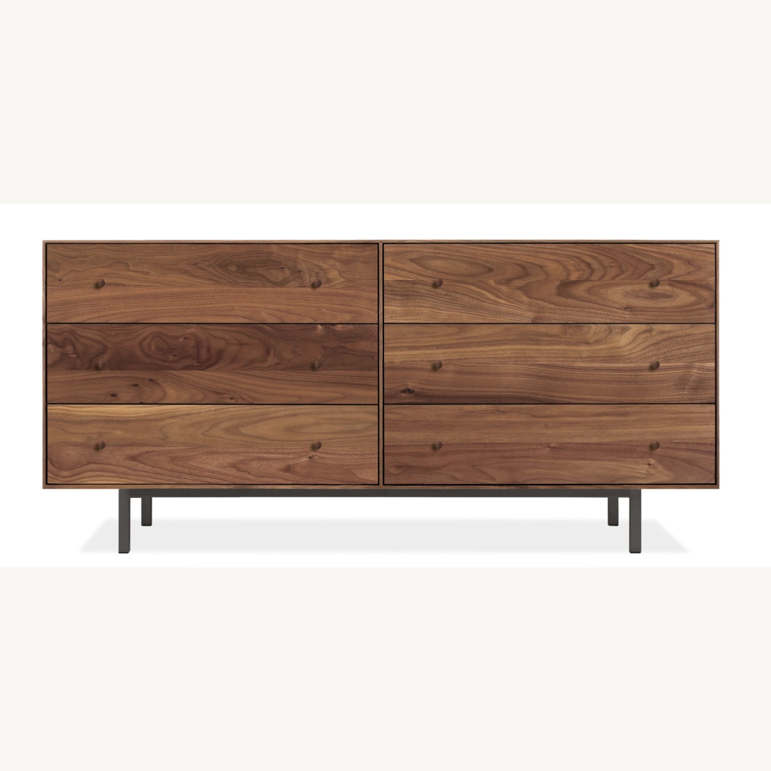 Room & Board Hudson Six-Drawer Dresser with Steel Base - image-1
