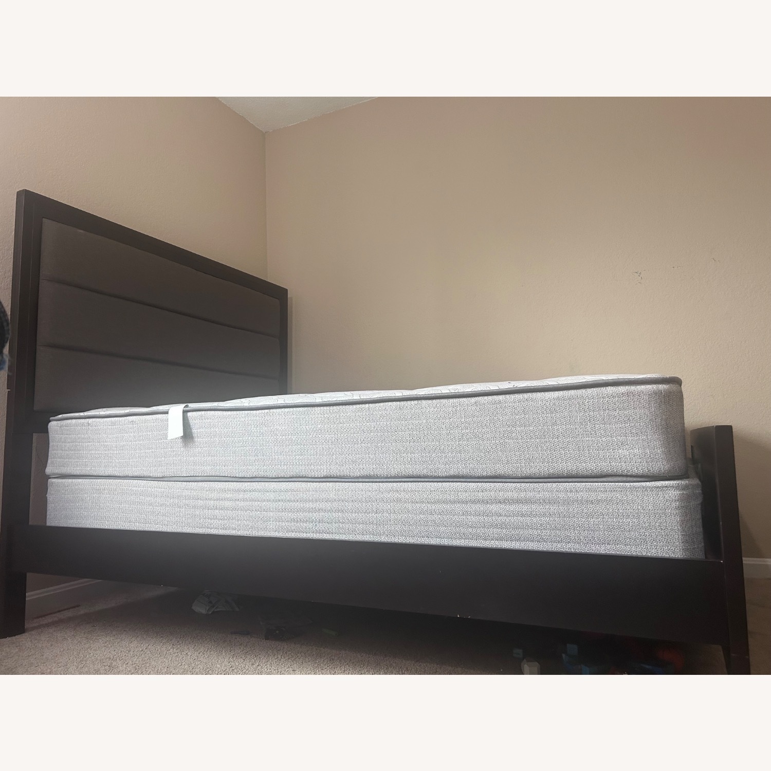 Bob's Discount Furniture Wood Full Bed - image-1