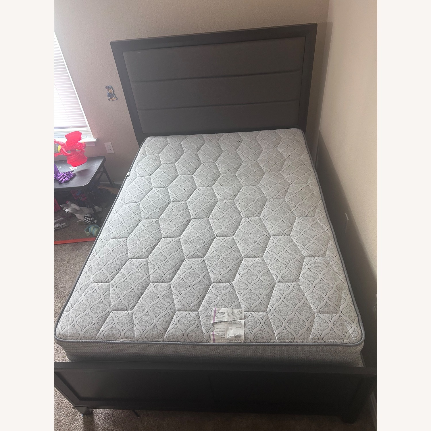 Bob's Discount Furniture Wood Full Bed - image-3