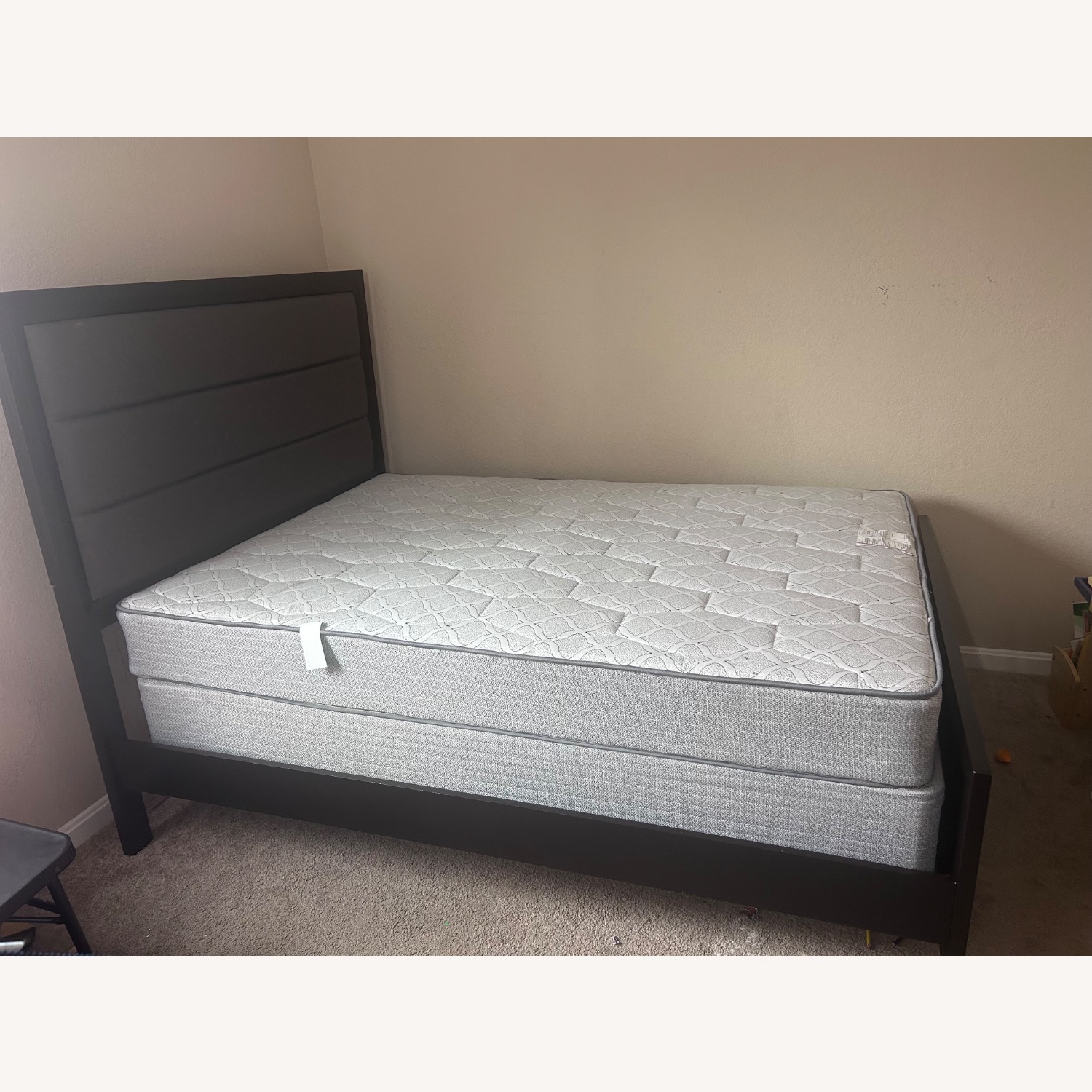 Bob's Discount Furniture Wood Full Bed - image-6