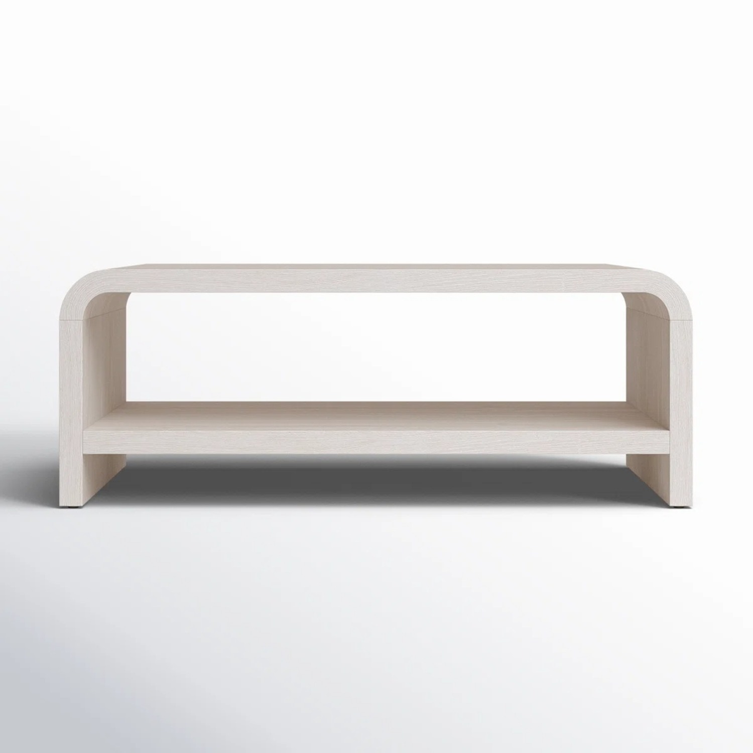 Joss & Main Essie White Wood Coffee Table - image-3