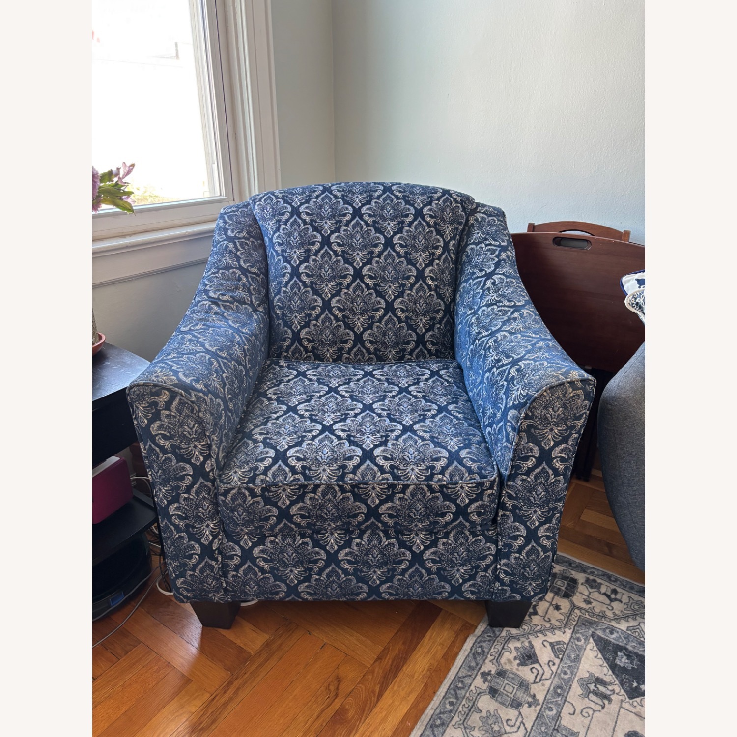 Bob's Discount Furniture Blue Hamptons Keeva Accent Chairs - image-1