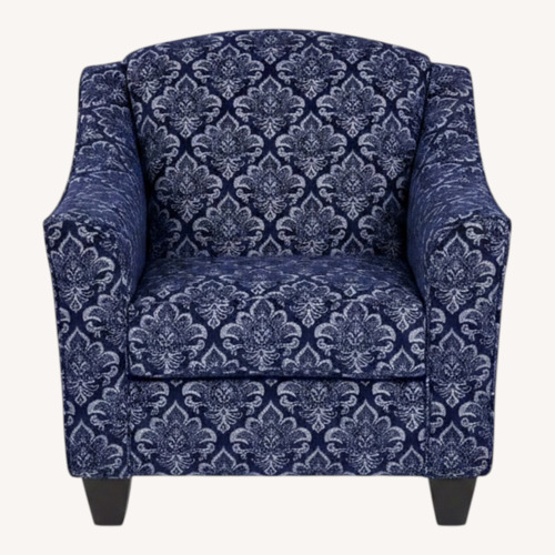 Used Bob's Discount Furniture Blue Hamptons Keeva Accent Chairs for sale on AptDeco