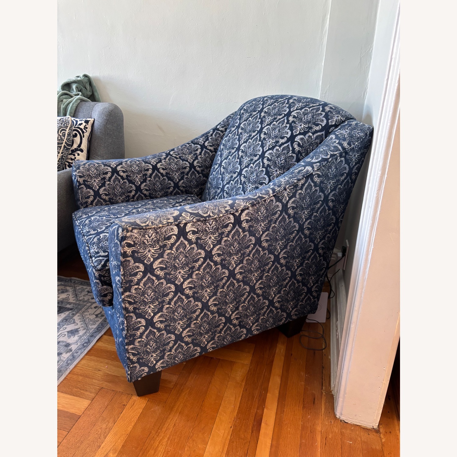 Bob's Discount Furniture Blue Hamptons Keeva Accent Chairs - image-3