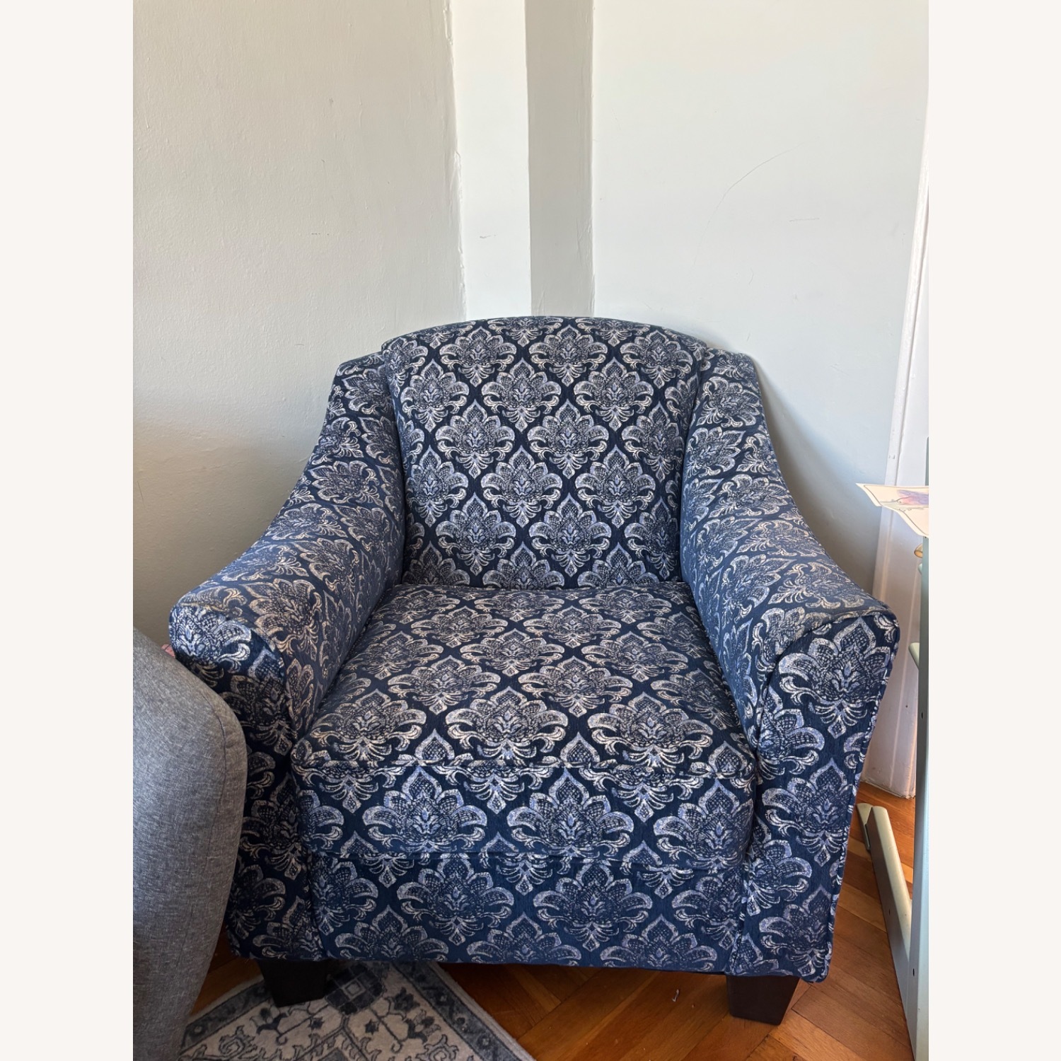 Bob's Discount Furniture Blue Hamptons Keeva Accent Chairs - image-2