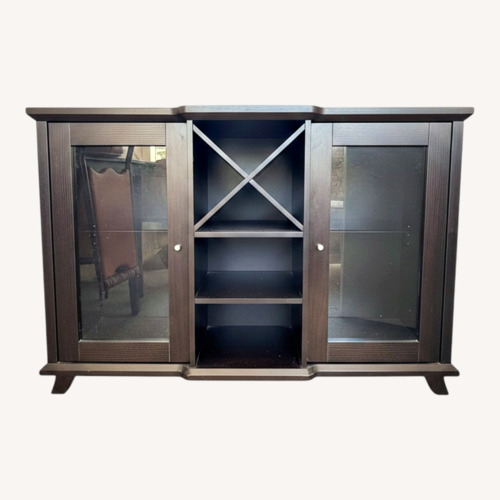 Used Dark Brown Sideboard for sale on AptDeco