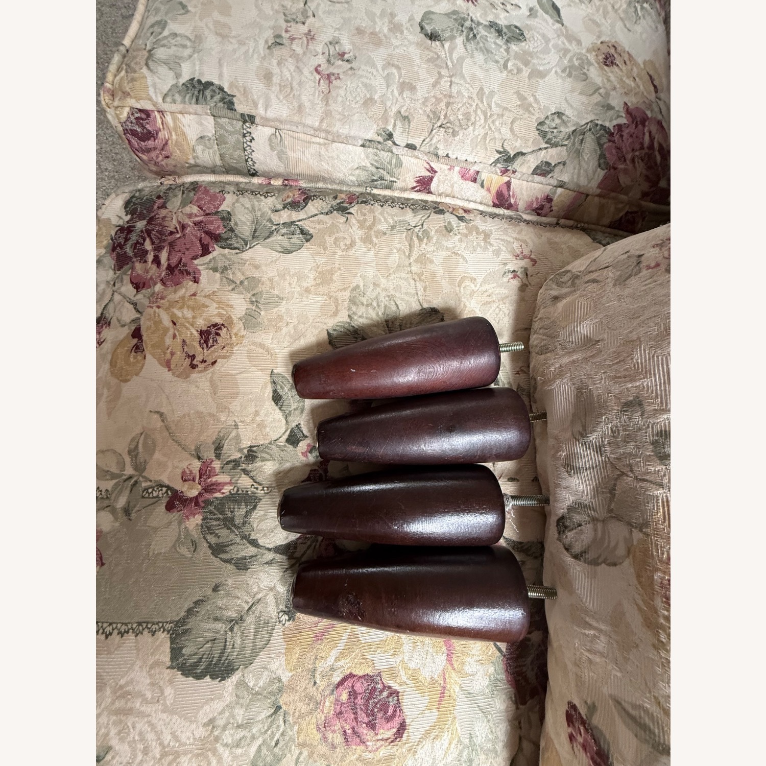 Vintage/Antique Finds Fabric 3+ Seater Sofa - image-6