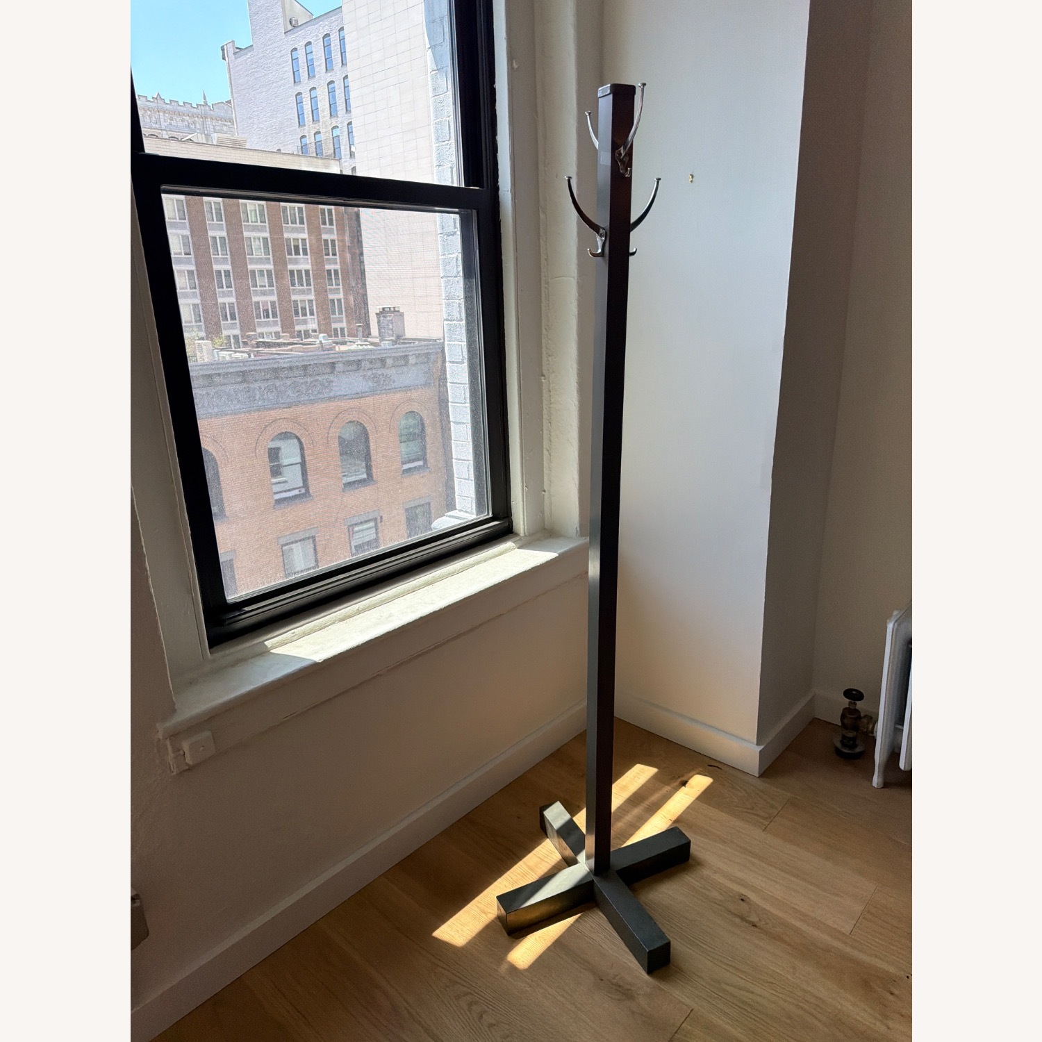 Vintage Globe Wernicke Industrial Coat Rack - image-2