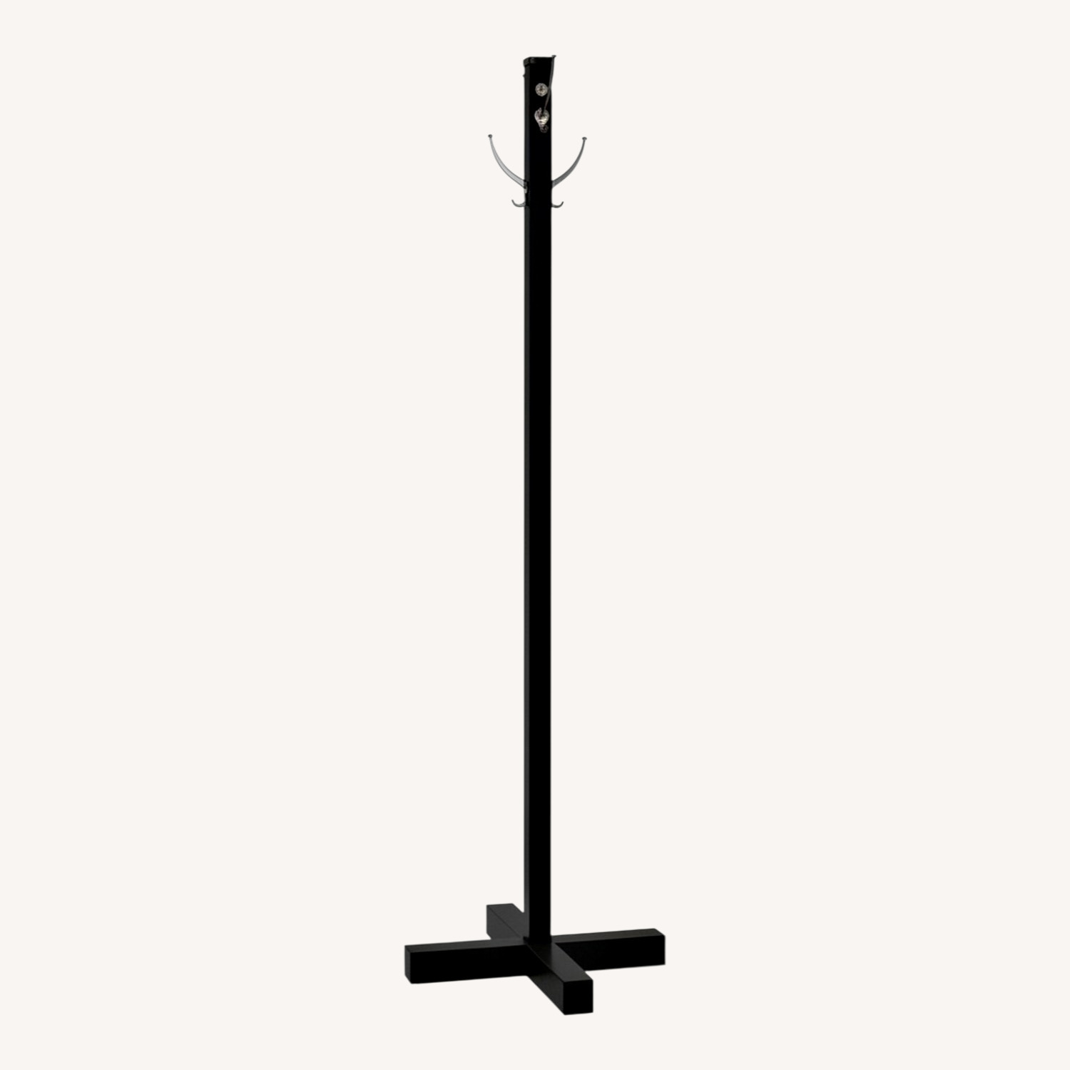 Vintage Globe Wernicke Industrial Coat Rack - image-0