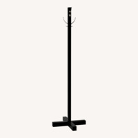 Vintage Globe Wernicke Industrial Coat Rack