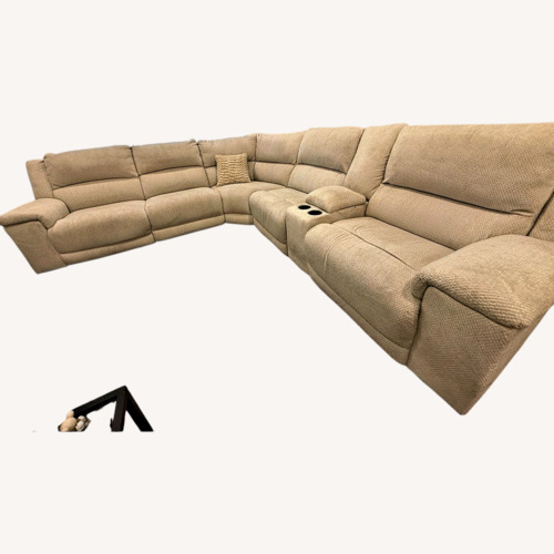 Used Value City Furniture Natural 3+ Piece Sectional for sale on AptDeco