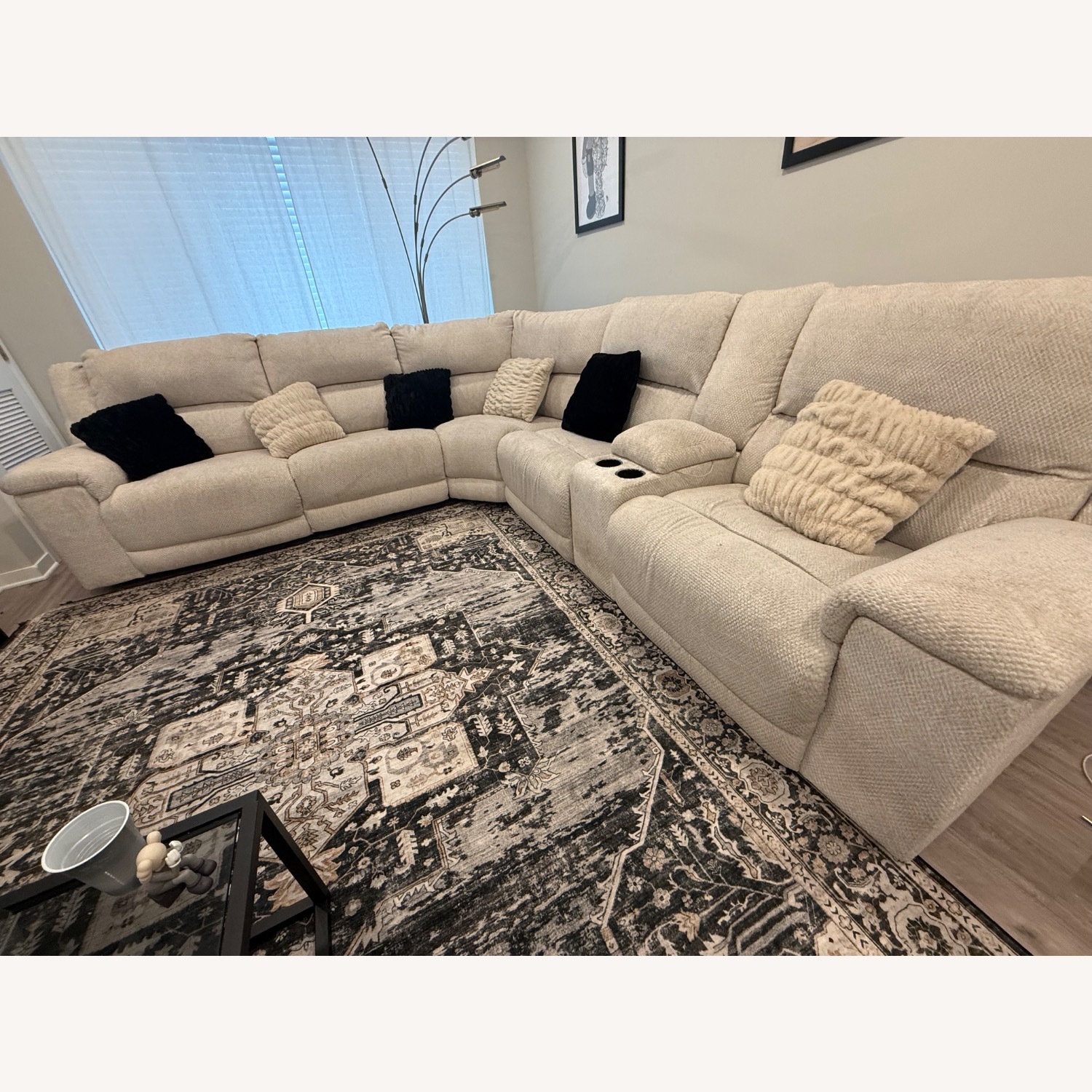 Value City Furniture Natural 3+ Piece Sectional - image-2