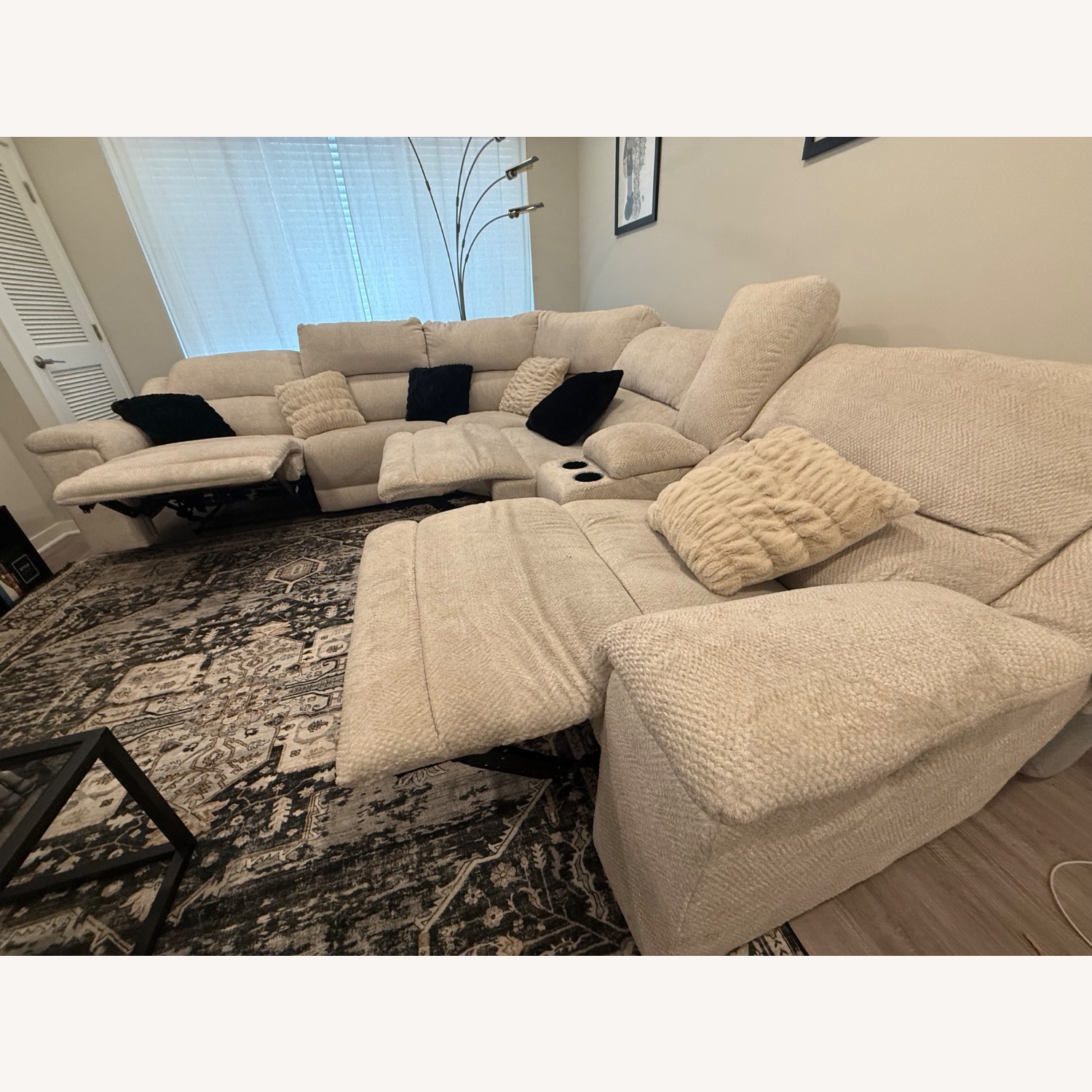 Value City Furniture Natural 3+ Piece Sectional - image-5