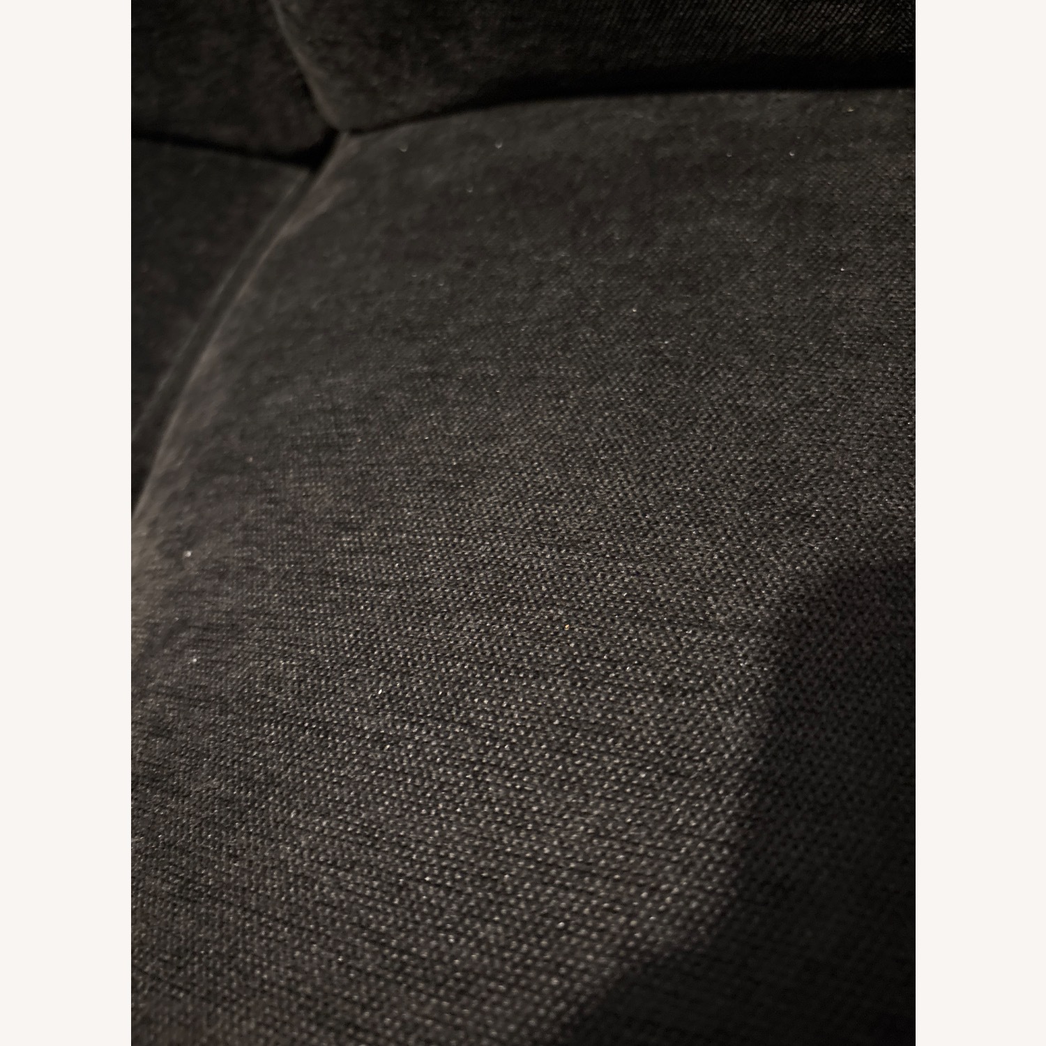 Wayfair Black Fabric 3+ Seater Sofa - image-5