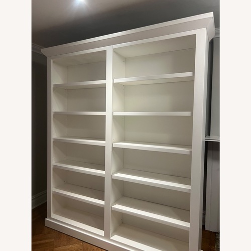 Used MDC White Wood Wall Unit for sale on AptDeco