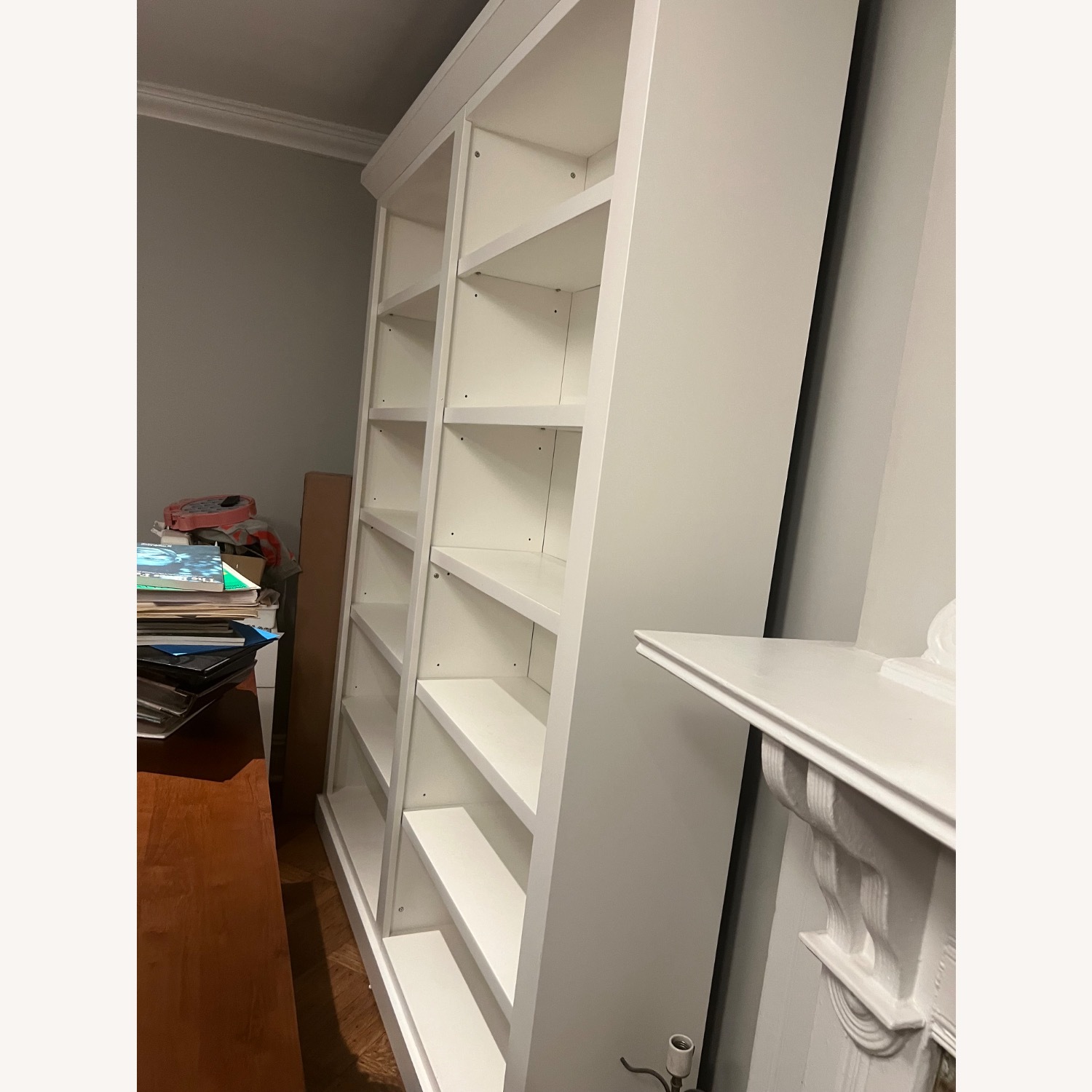 MDC White Wood Wall Unit - image-5