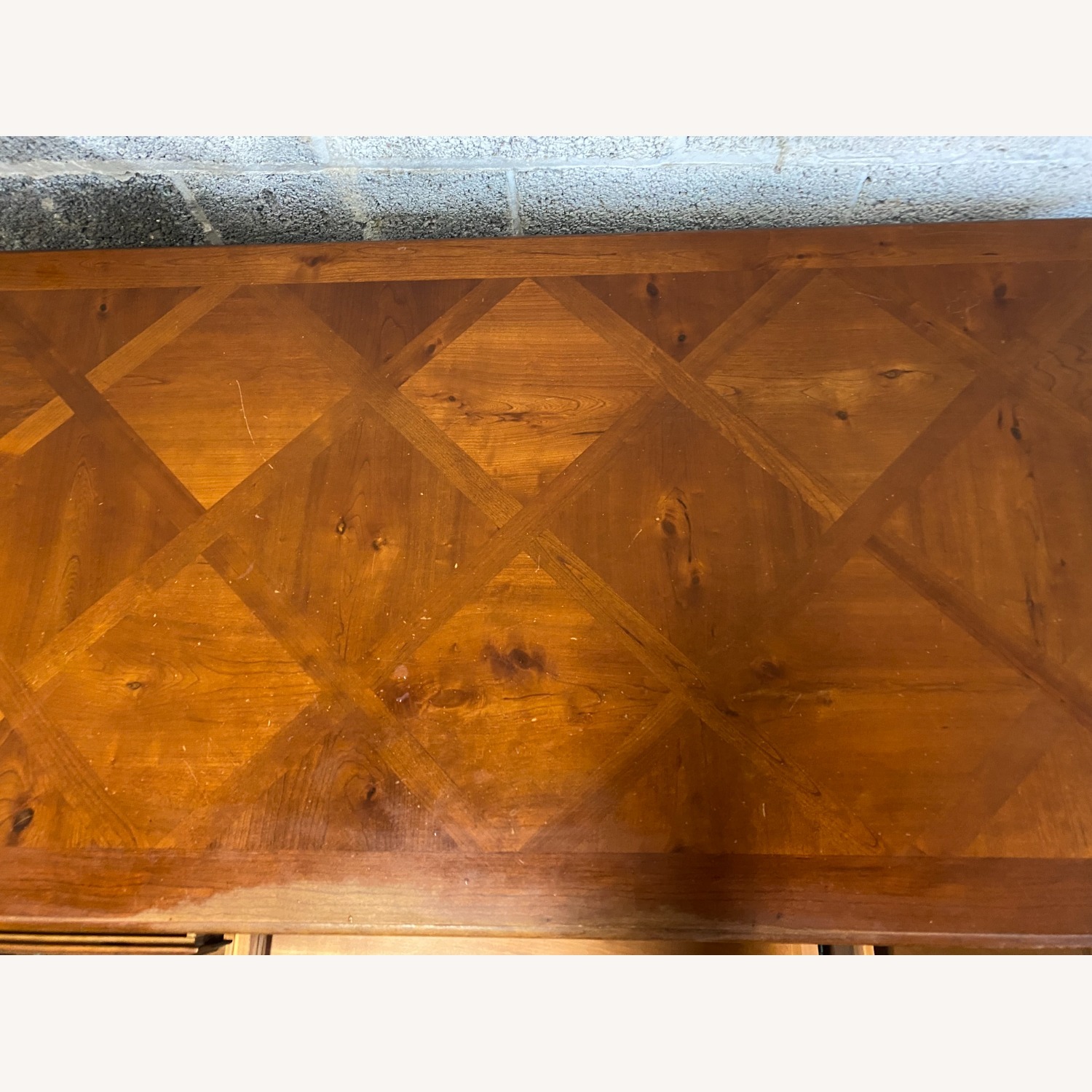 Dark Brown Wood Dresser - image-4