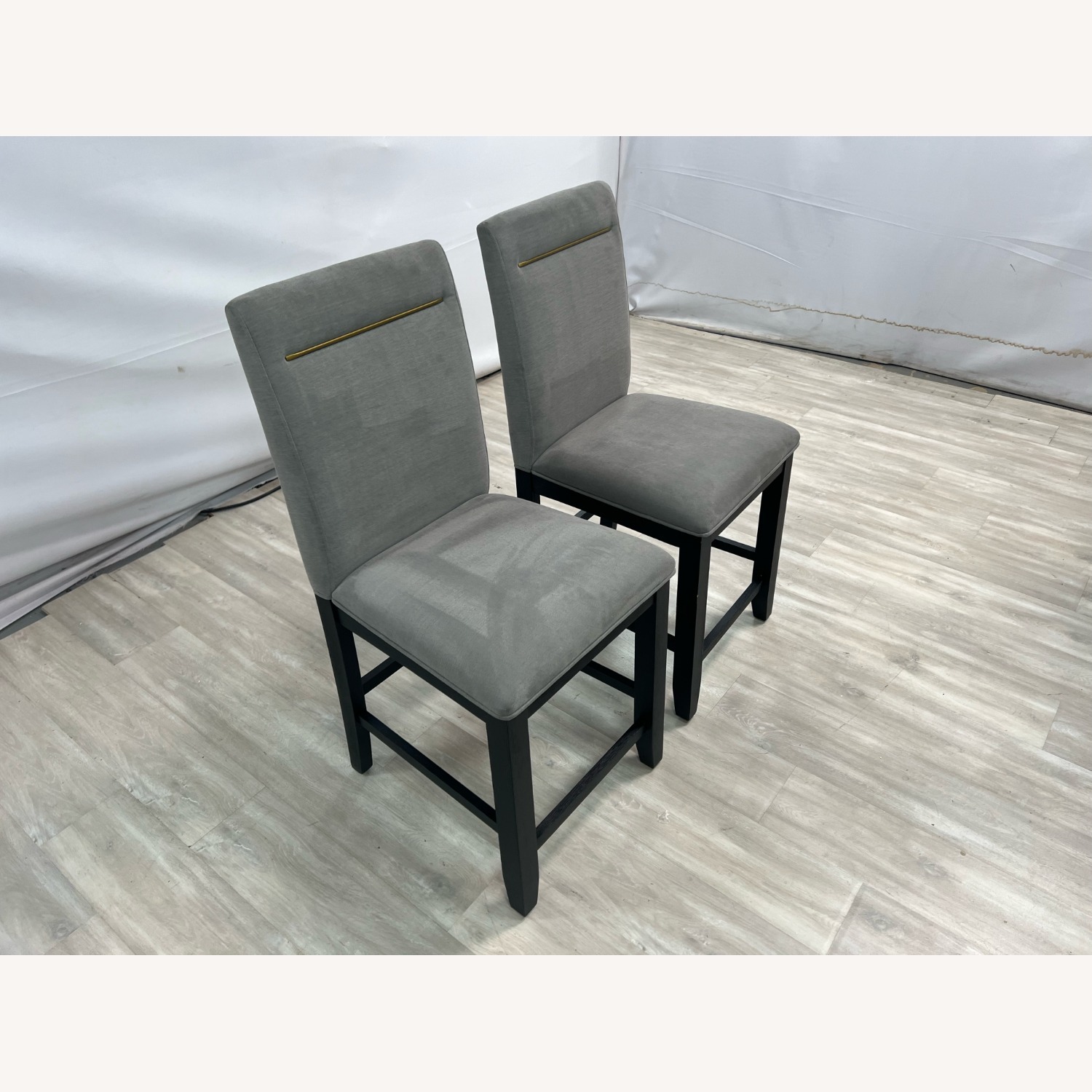 Three Posts Donny Counter Chair - Grey Set of 2 - image-3