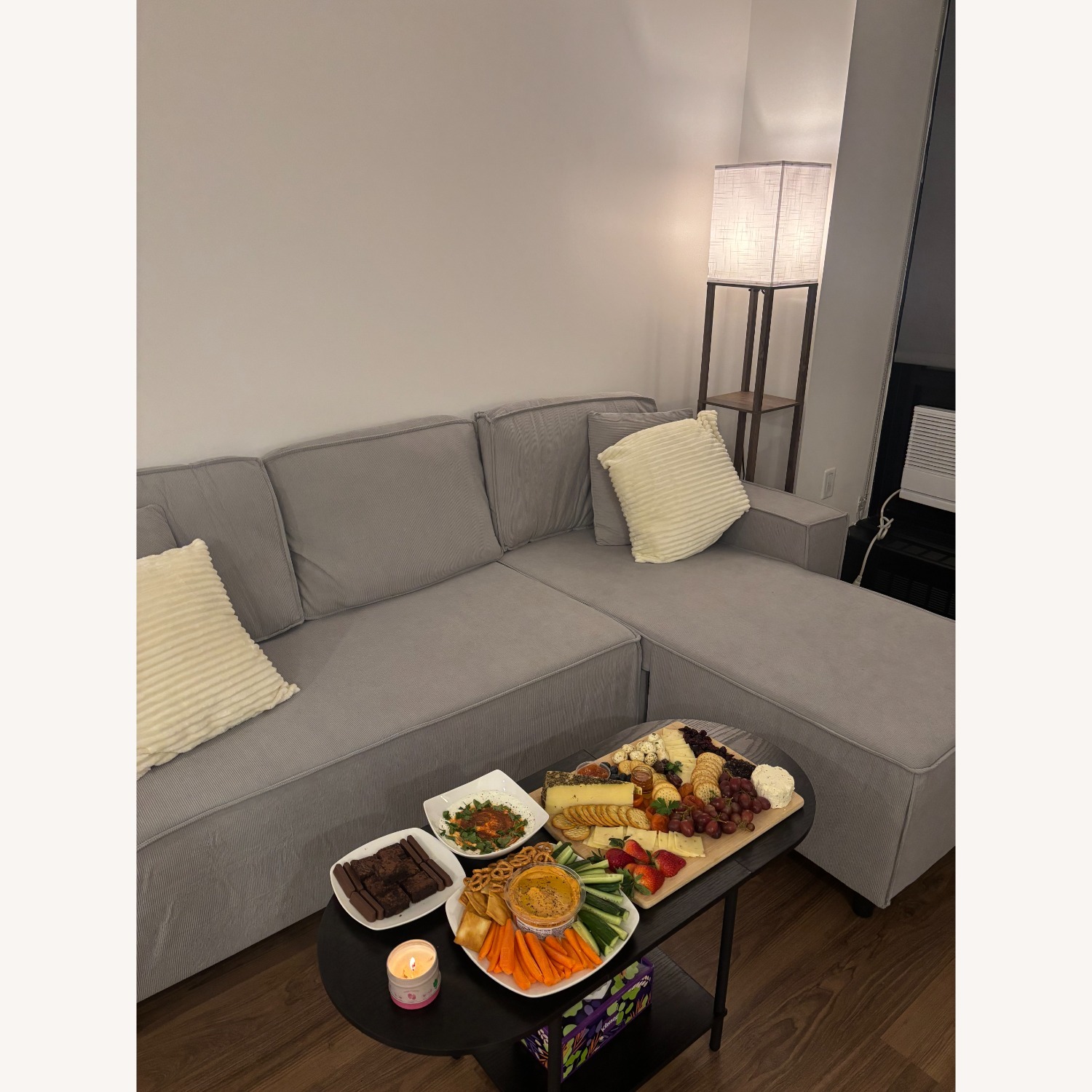 Light Grey Sofa  - image-2