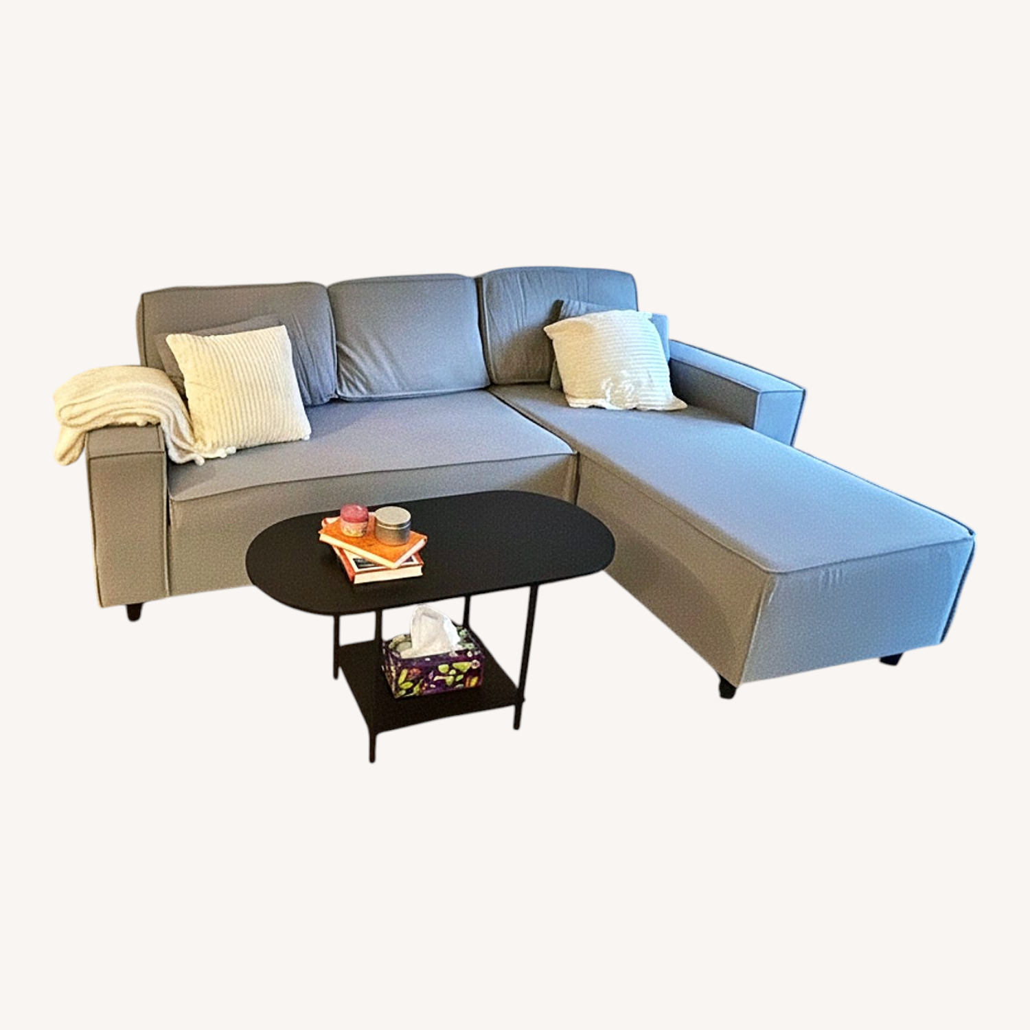 Light Grey Sofa  - image-4