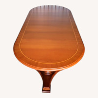 Wood Veneer Dining Table from Yacht Interior